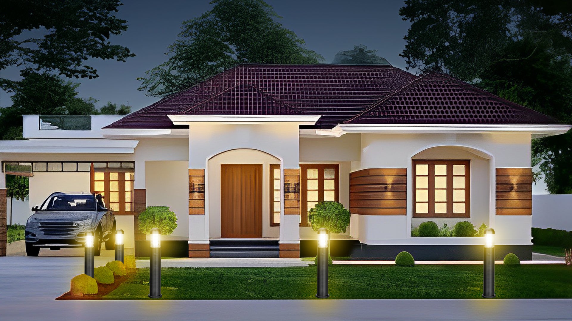 Electra 12W Terrace LED Bollard Light