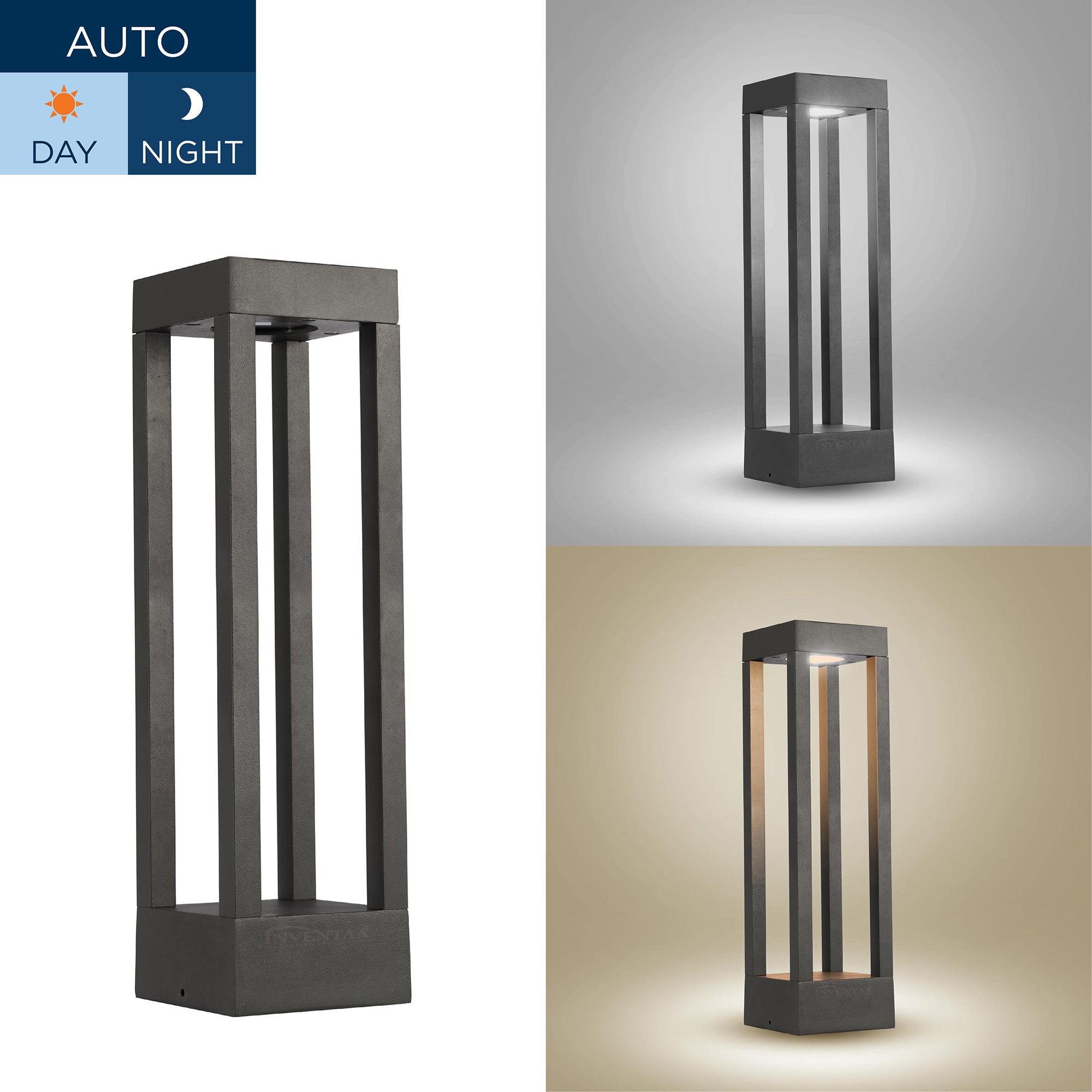 Smart Ritz LED Bollard Light 2 Feet Cool Warm Comparison #size_2 feet