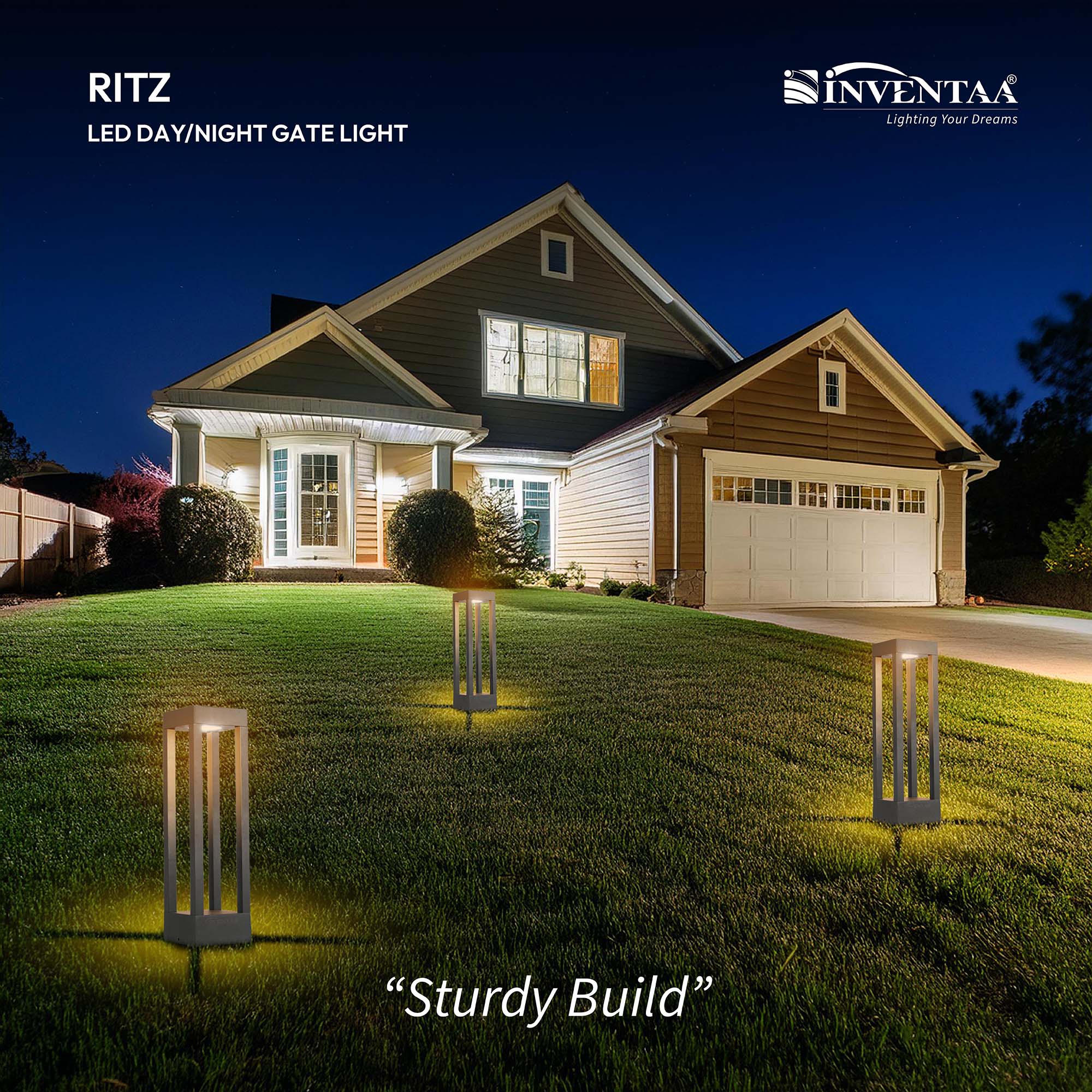 Smart Ritz LED Bollard Light 2 Feet Installed On Garden #size_2 feet