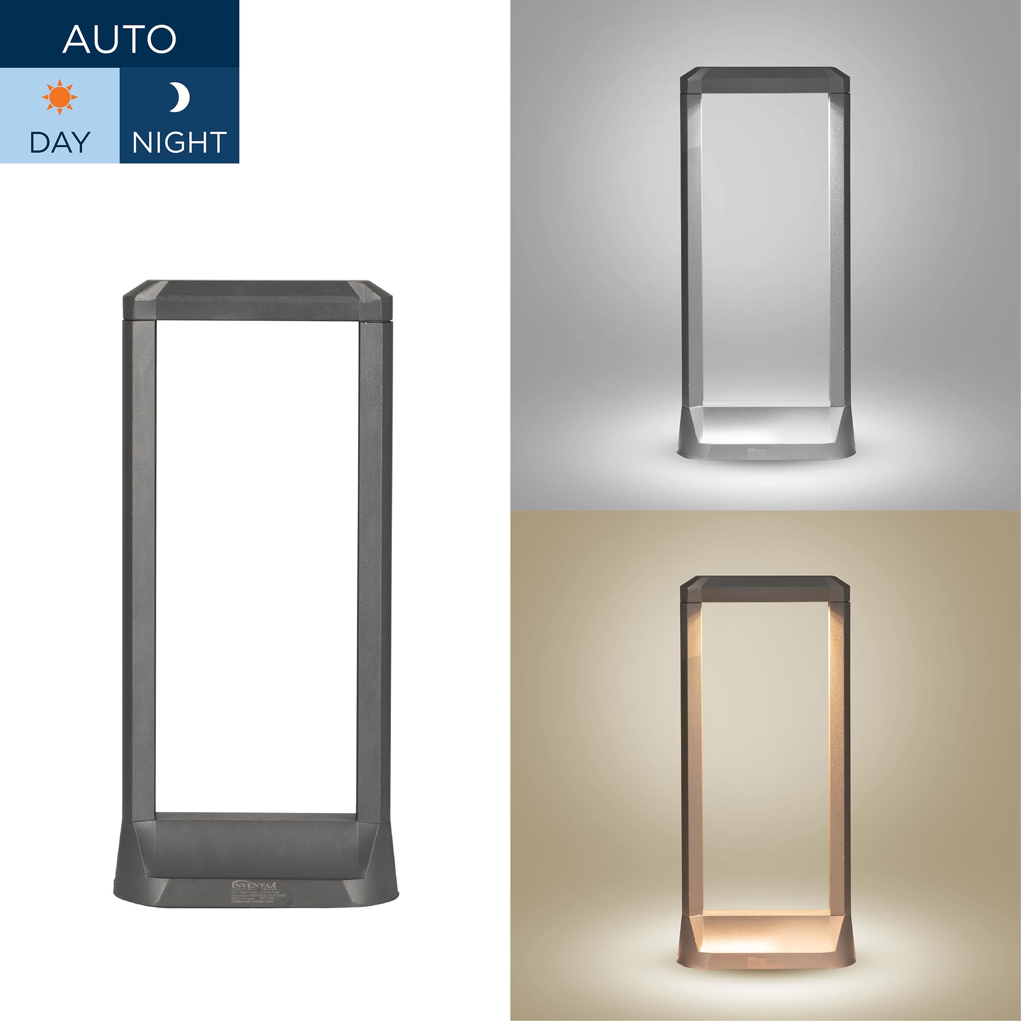 Smart Troy LED Bollard Light 1.5 Feet Cool Warm Comparison #size_1.5 feet