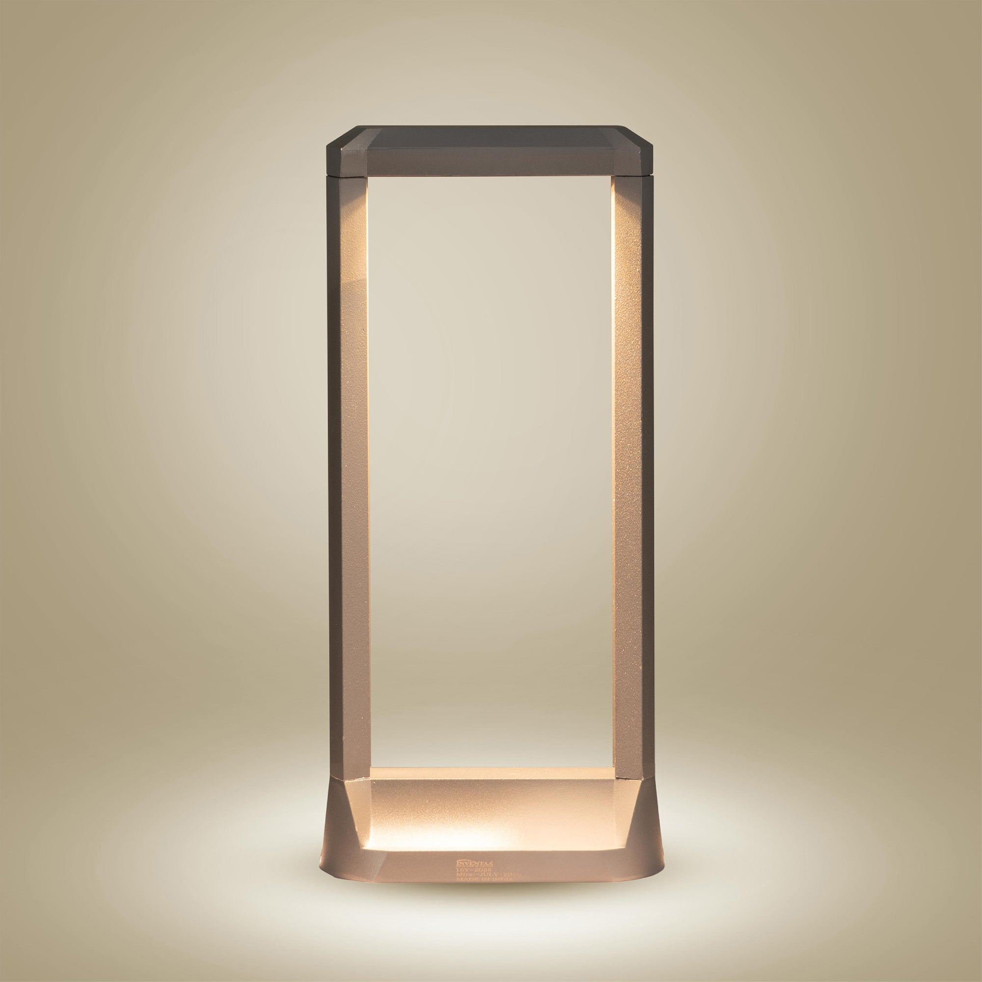 Smart Troy LED Bollard Light 1.5 Feet Emitting Warm White Glow #size_1.5 feet
