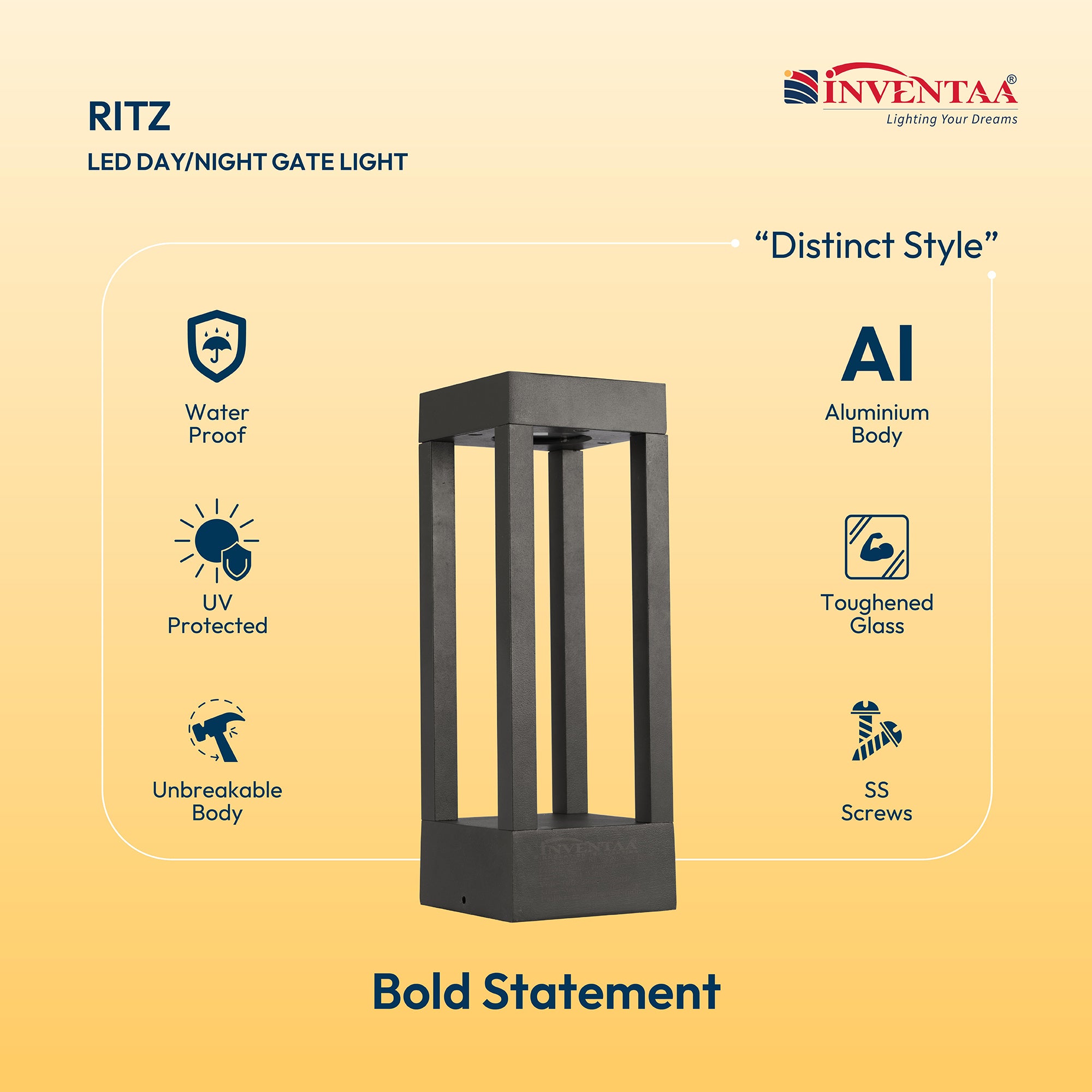 Specifications Of Smart Ritz LED Bollard Light 1.5 Feet #size_1.5 feet