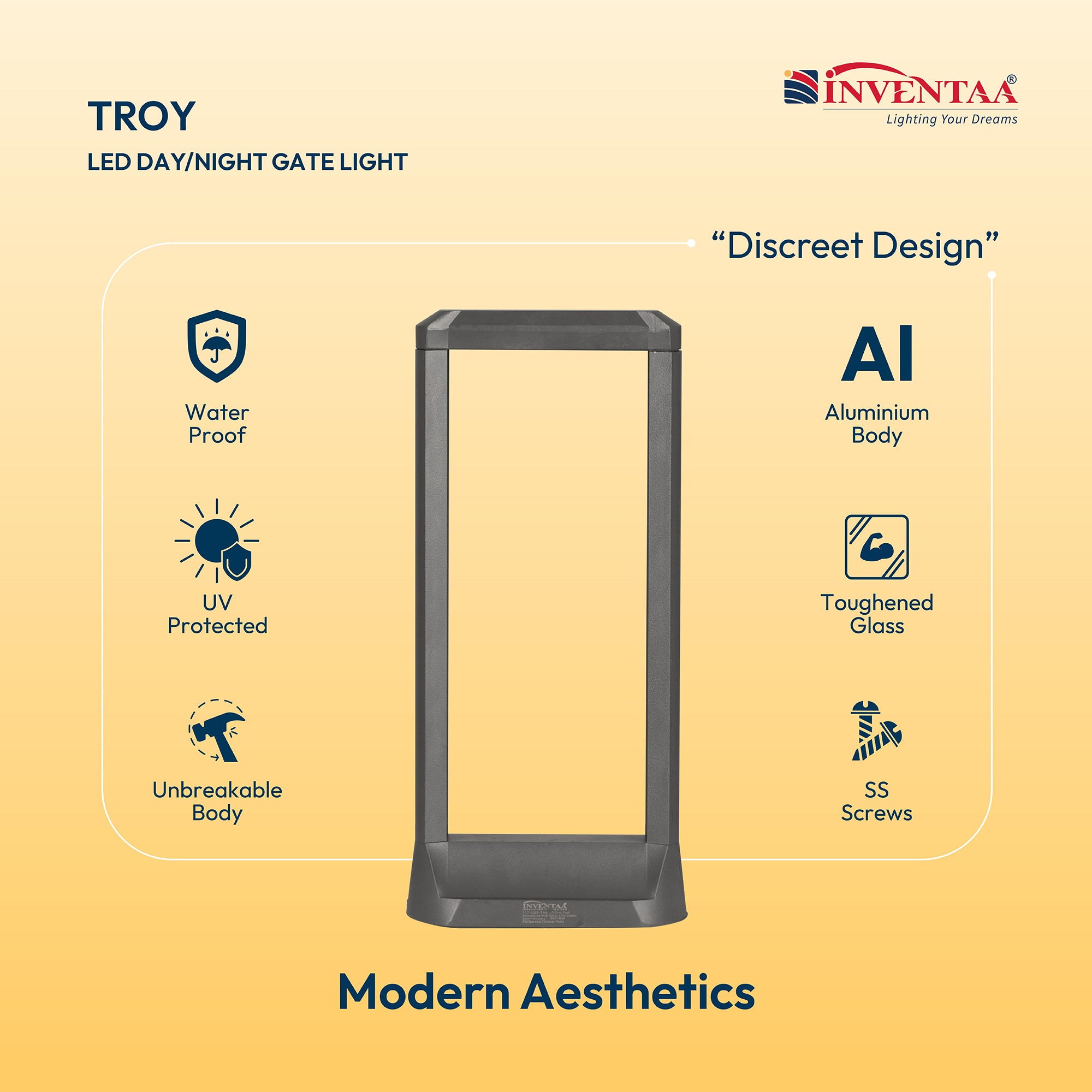 Specifications Of Smart Troy LED Bollard Light 1.5 Feet #size_1.5 feet