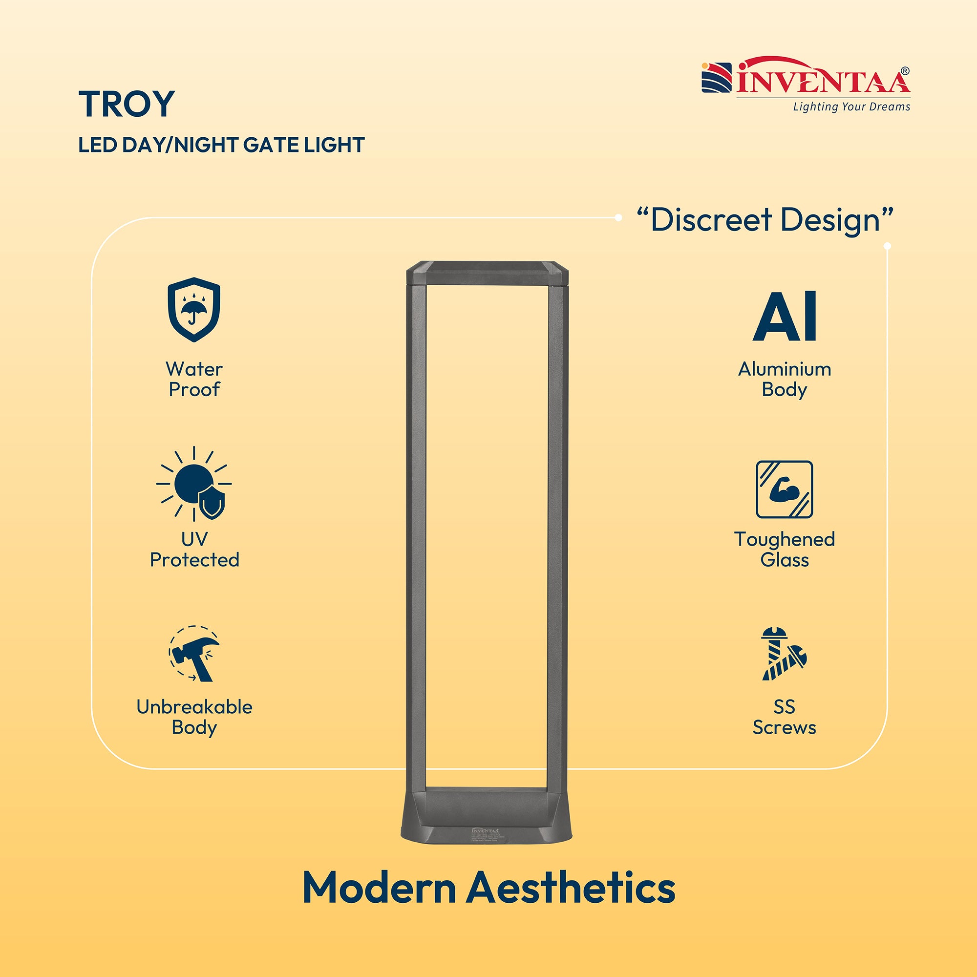 Specifications Of Smart Troy LED Bollard Light 2 Feet #size_2 feet