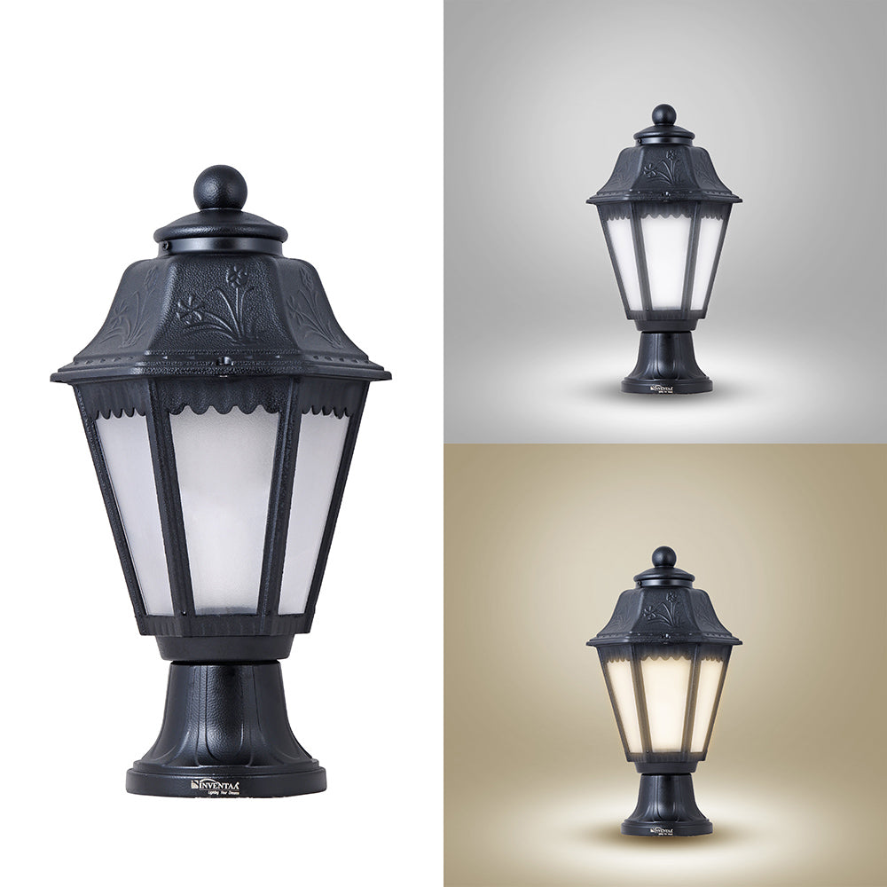 Tacita LED Gate Light Coll Warm Comparison