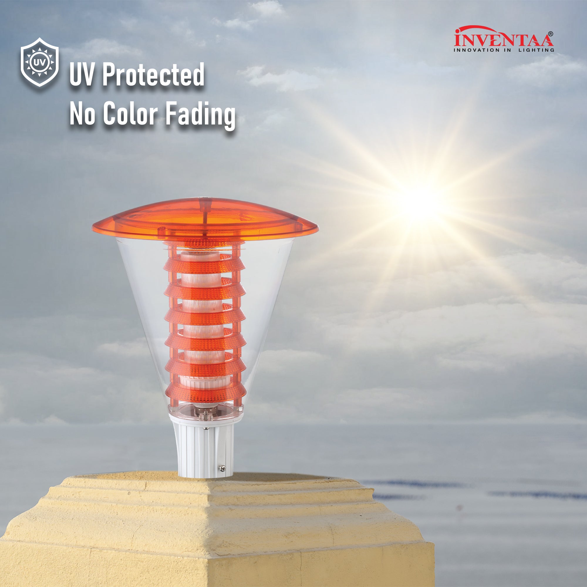 UV Protected Big Olivia LED Gate Light #bulb options_cool