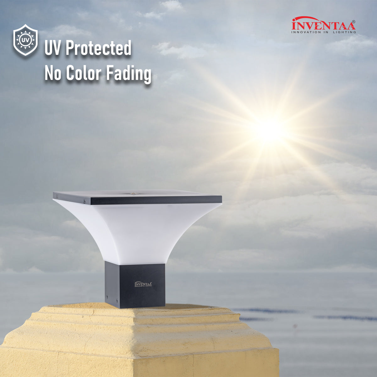Bloom Solar LED Outdoor Gate Light