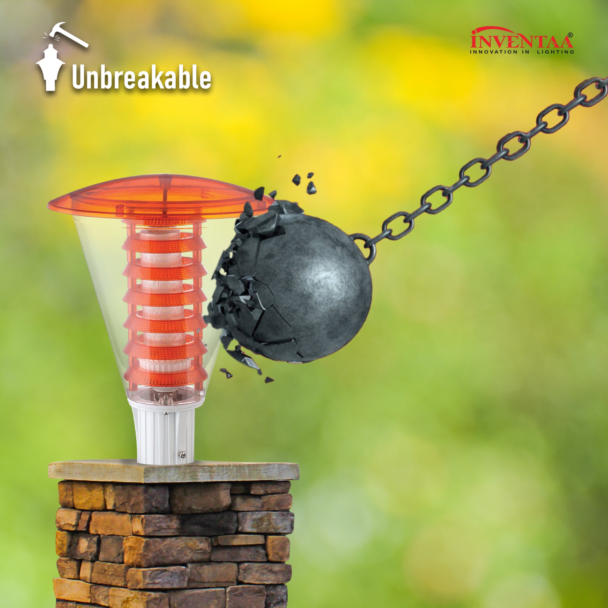 Unbreakable_Big Olivia LED Gate Light For Outdoor Home Entrance #bulb options_warm