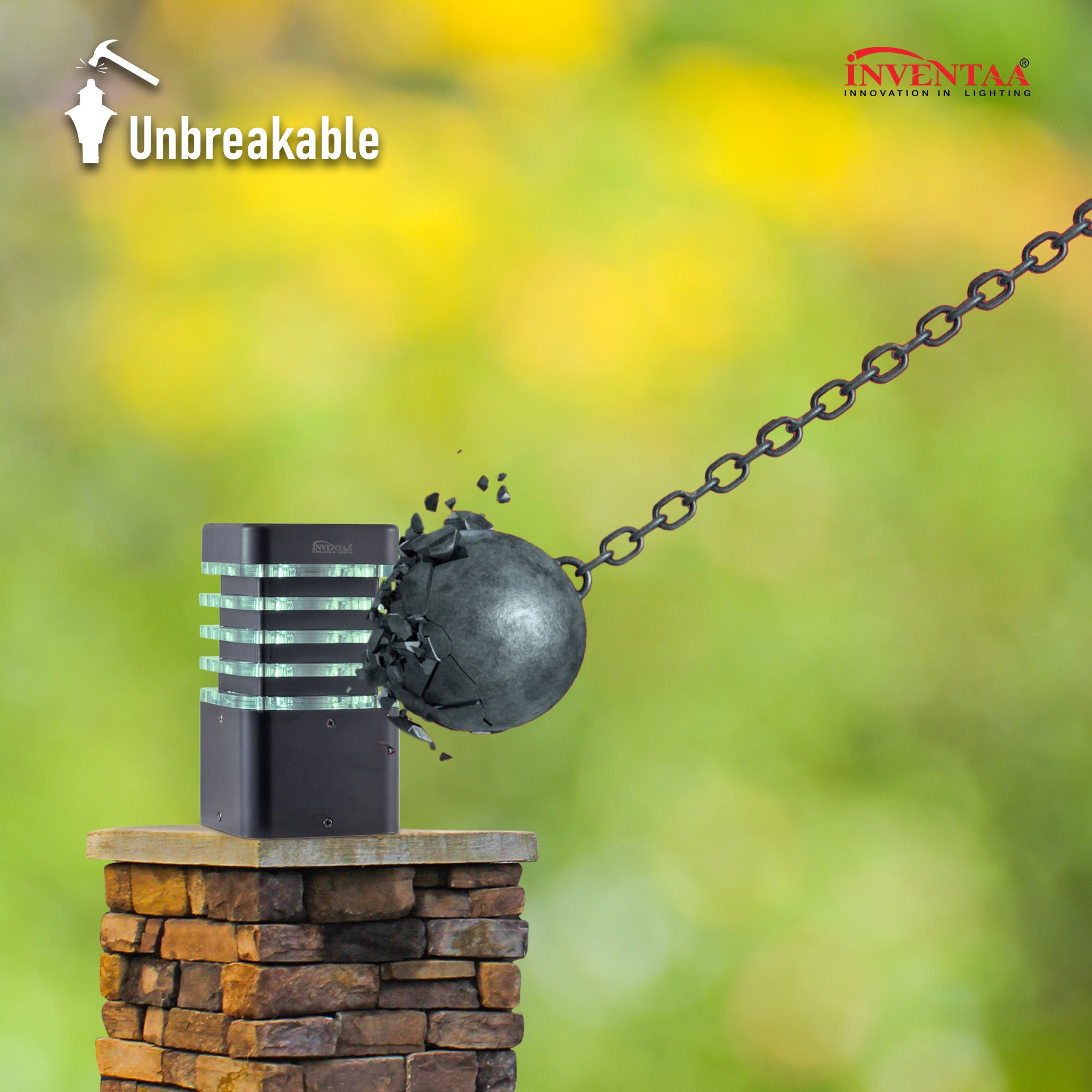 Unbreakable Eberta LED Gate Light Warm White #bulb options_warm