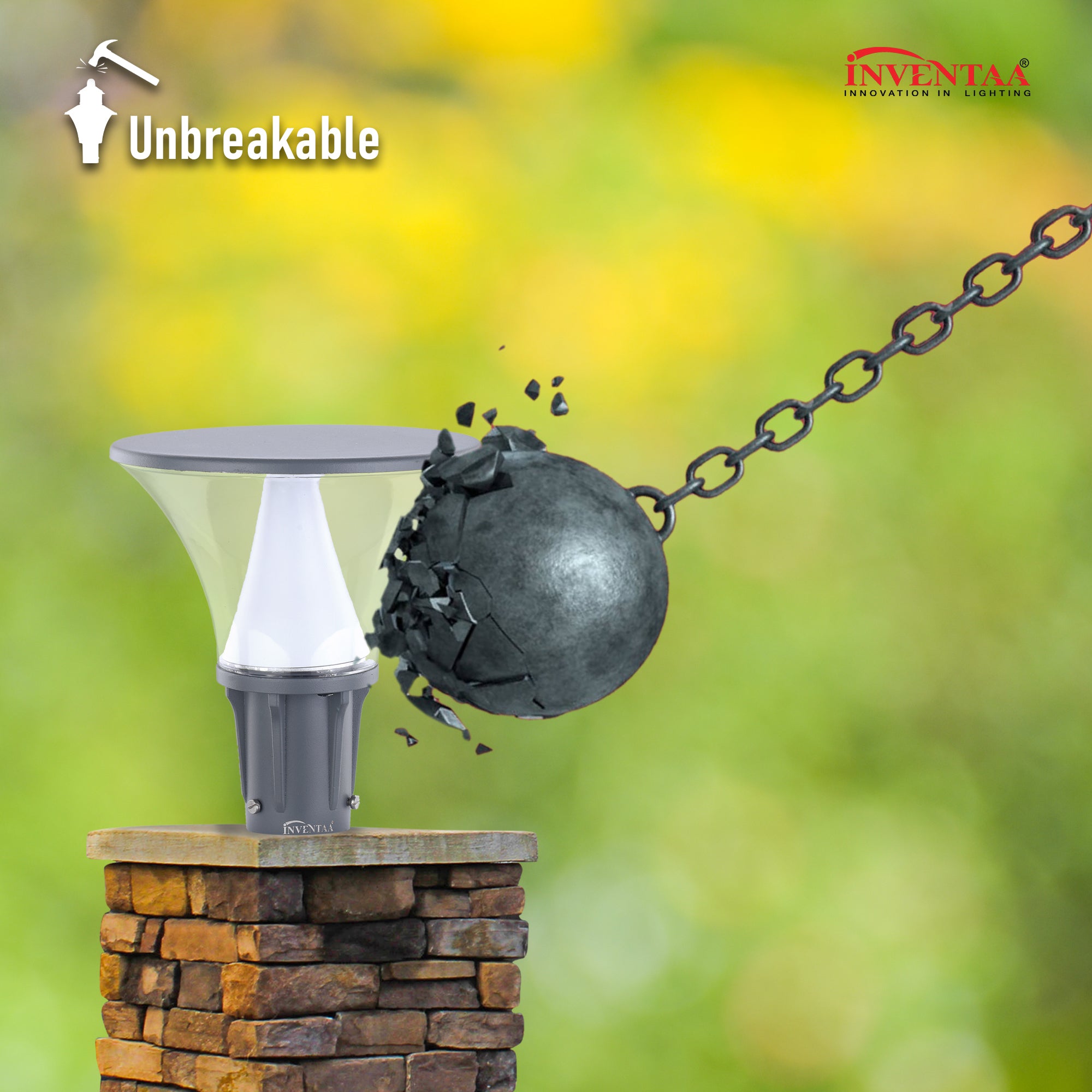 Unbreakable Felisa 20W LED Gate Light #watts_20w