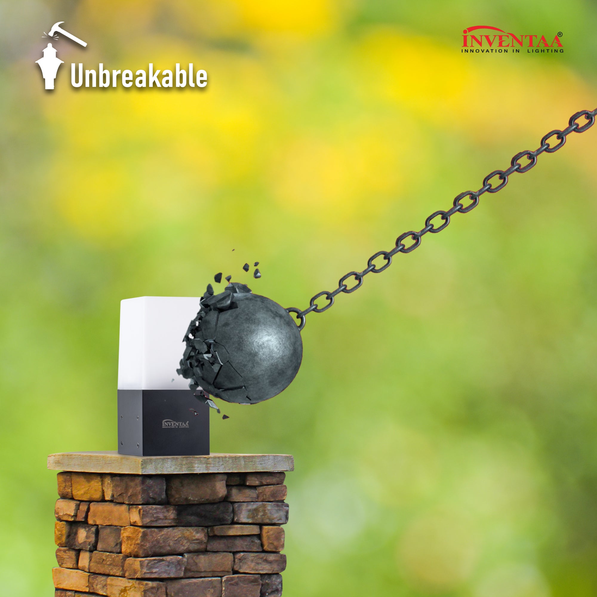Unbreakable Mini Elena LED Gate Light Warm White #bulb options_warm