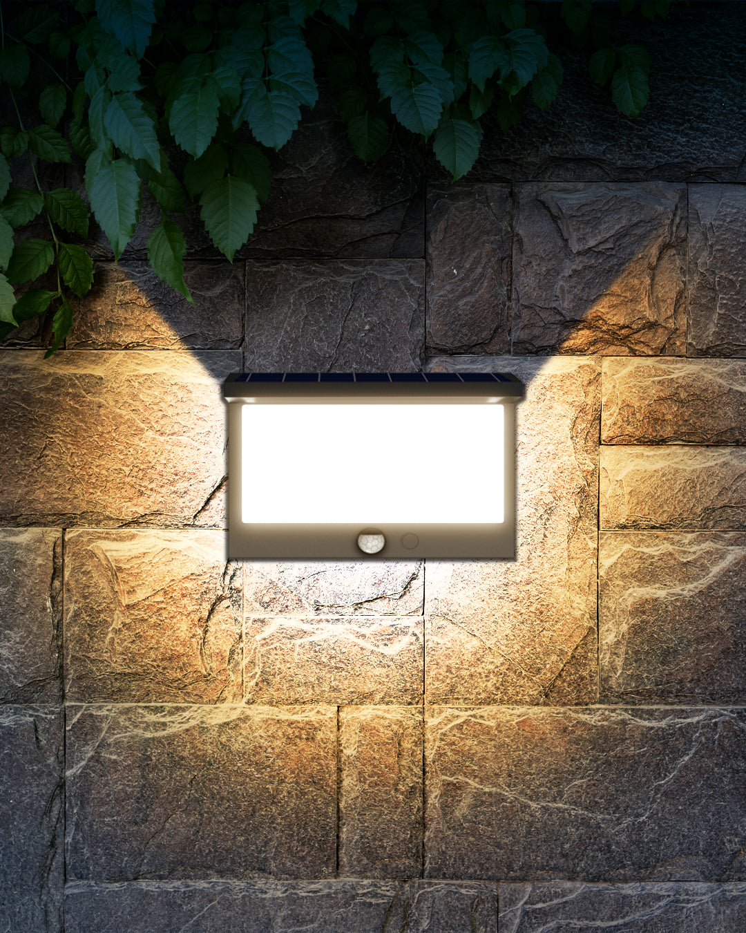 Vita Outdoor Wall Lights Solar Powered – Modern LED Solar Lamp Wall