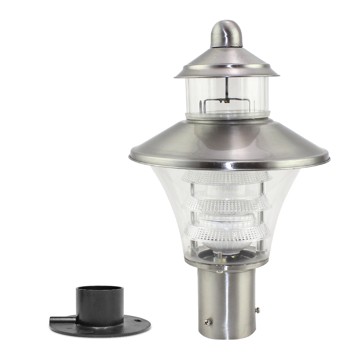 Viva Gate Pillar Lights 12W LED - Modern Exterior Door Light
