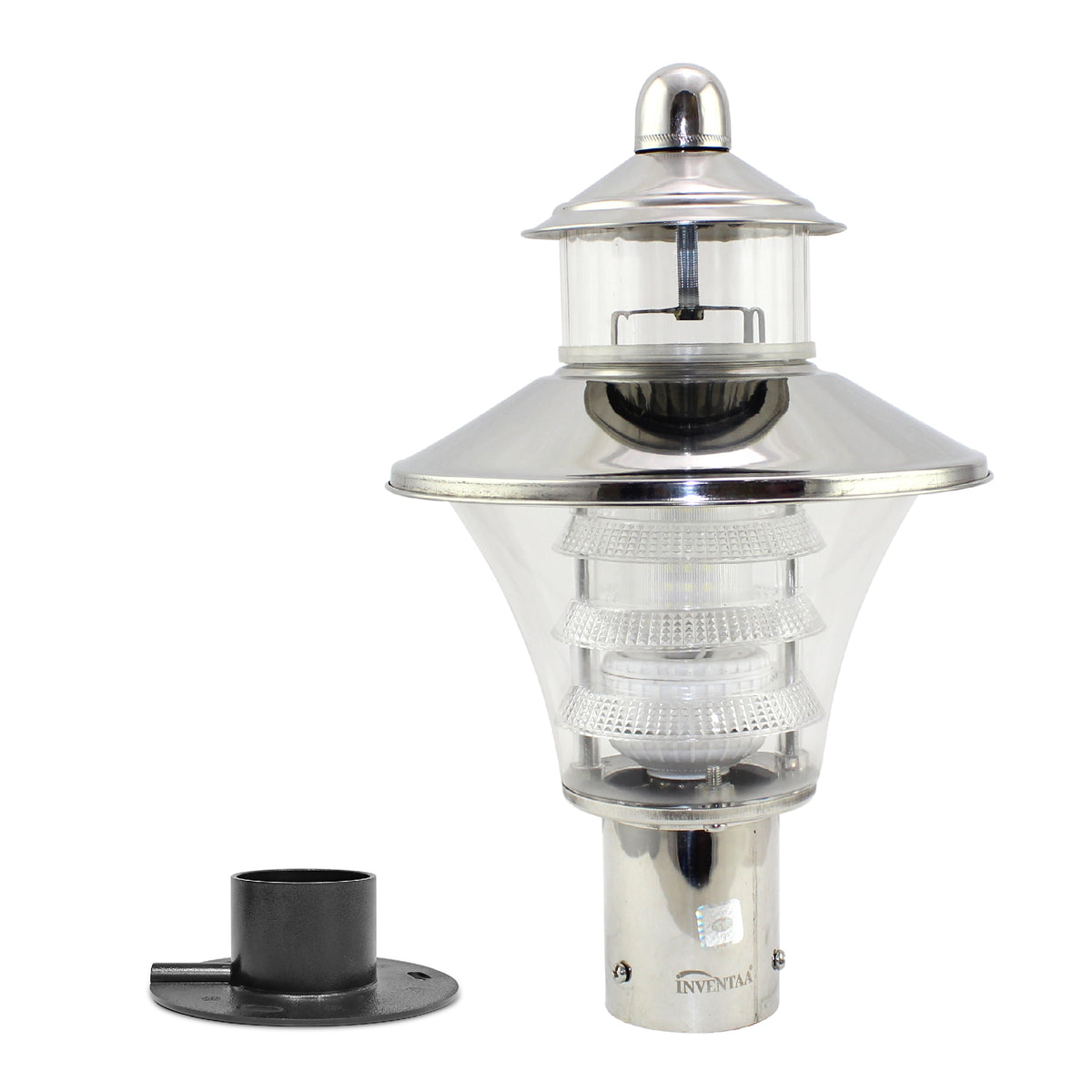 Viva Gate Pillar Lights 12W LED - Modern Exterior Door Light