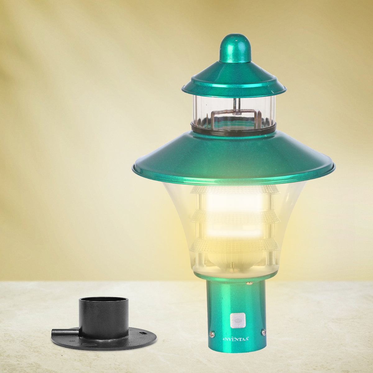 Viva Gate Pillar Lights 12W LED - Modern Exterior Door Light