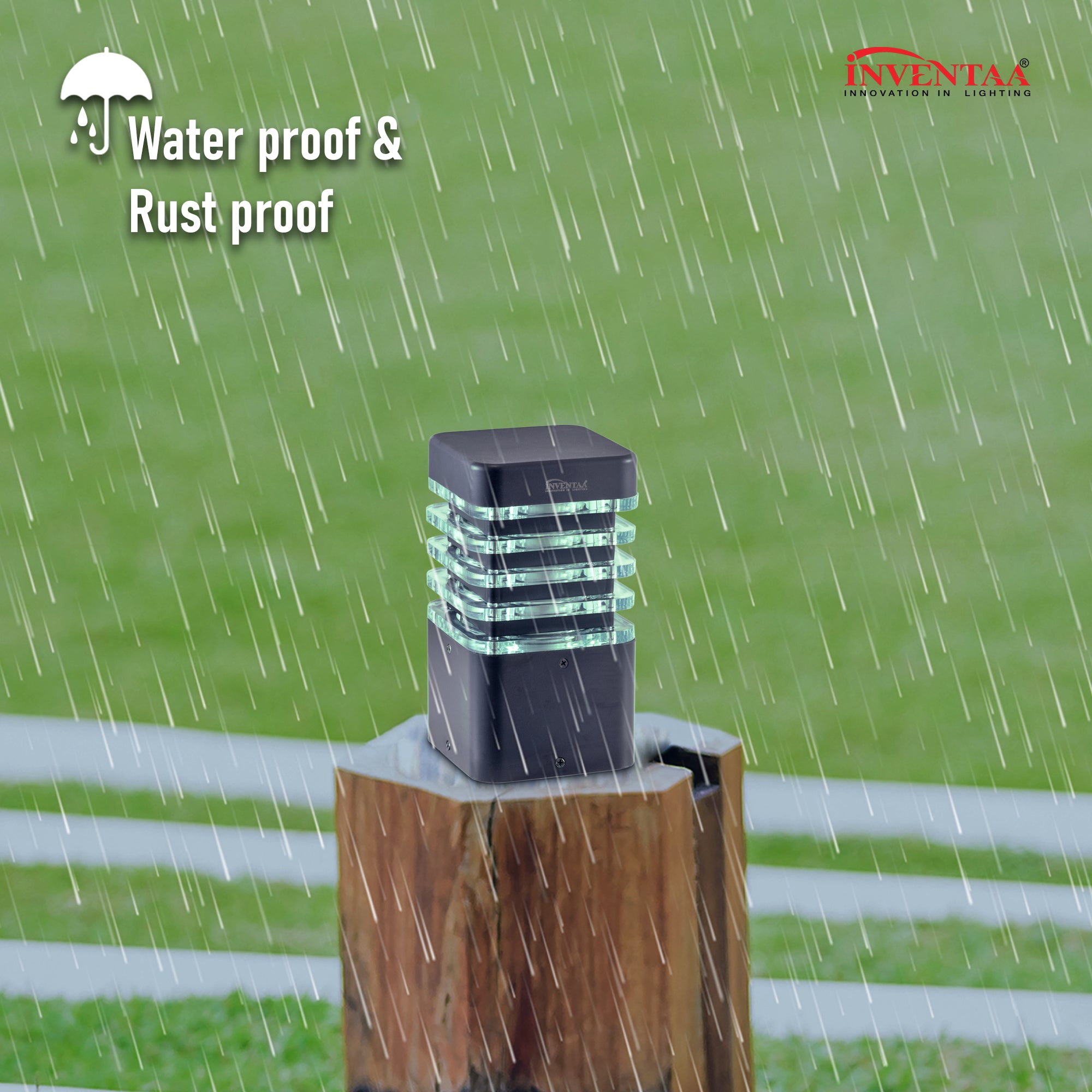 Waterproof Resistant Eberta LED Gate Light Warm White #bulb options_warm