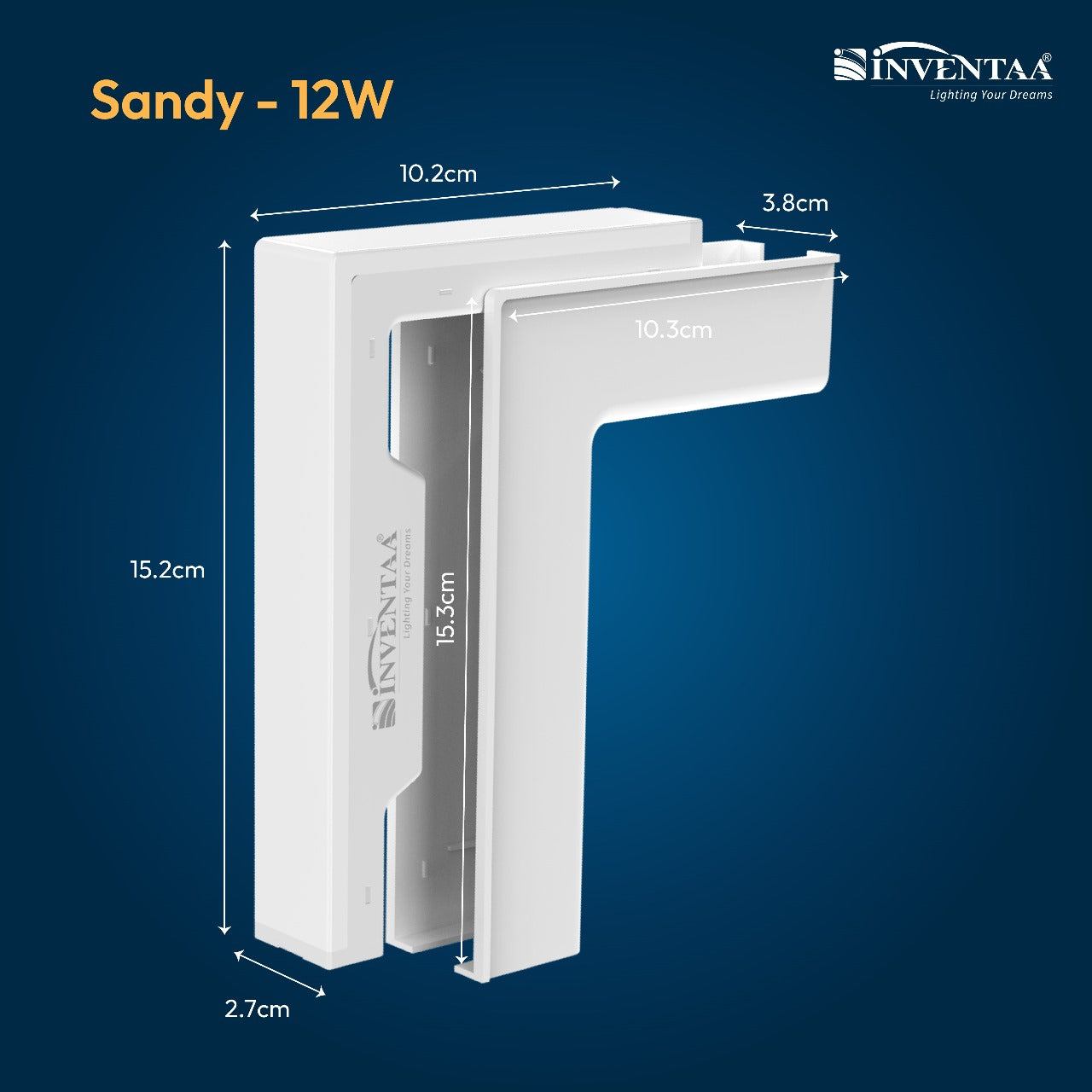 Sandy LED Step Light for Garden & Staircase Lighting With 2-Year Warranty
