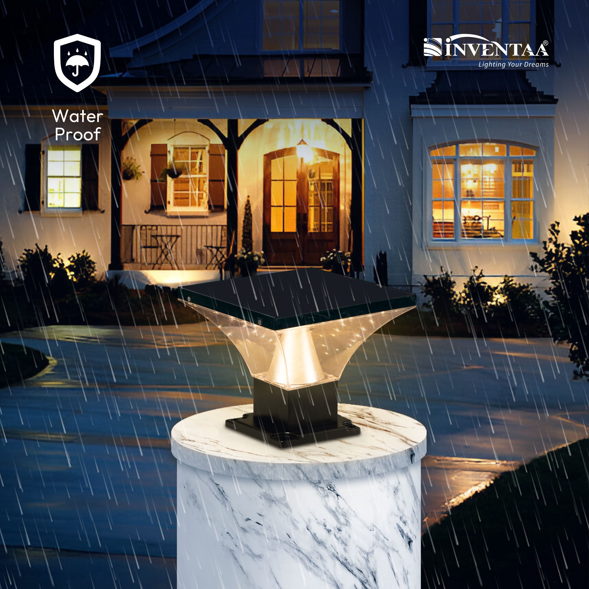 Compound Lights 20W LED Gate Light - Entry Door Light & Gate Post