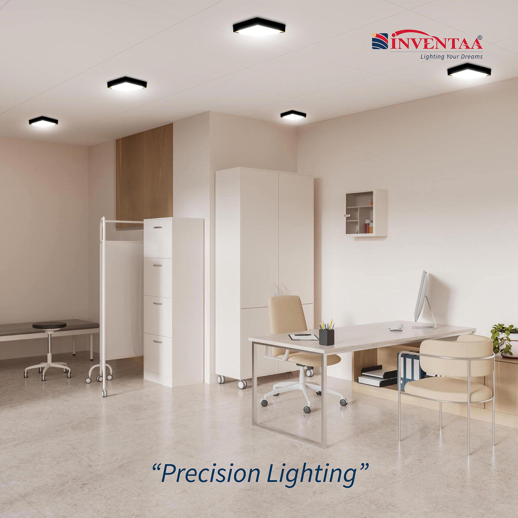 Inventaa Tansy 15W LED Surface Light With 2 Yrs Warranty