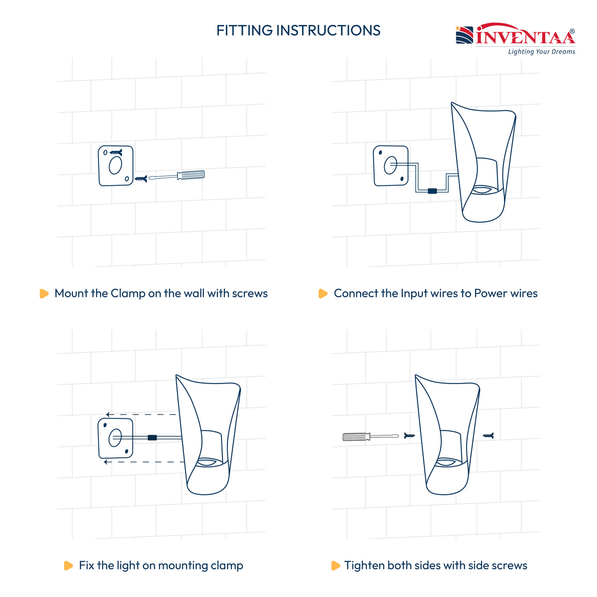 Portio 6W 2 Way LED Outdoor Wall Light