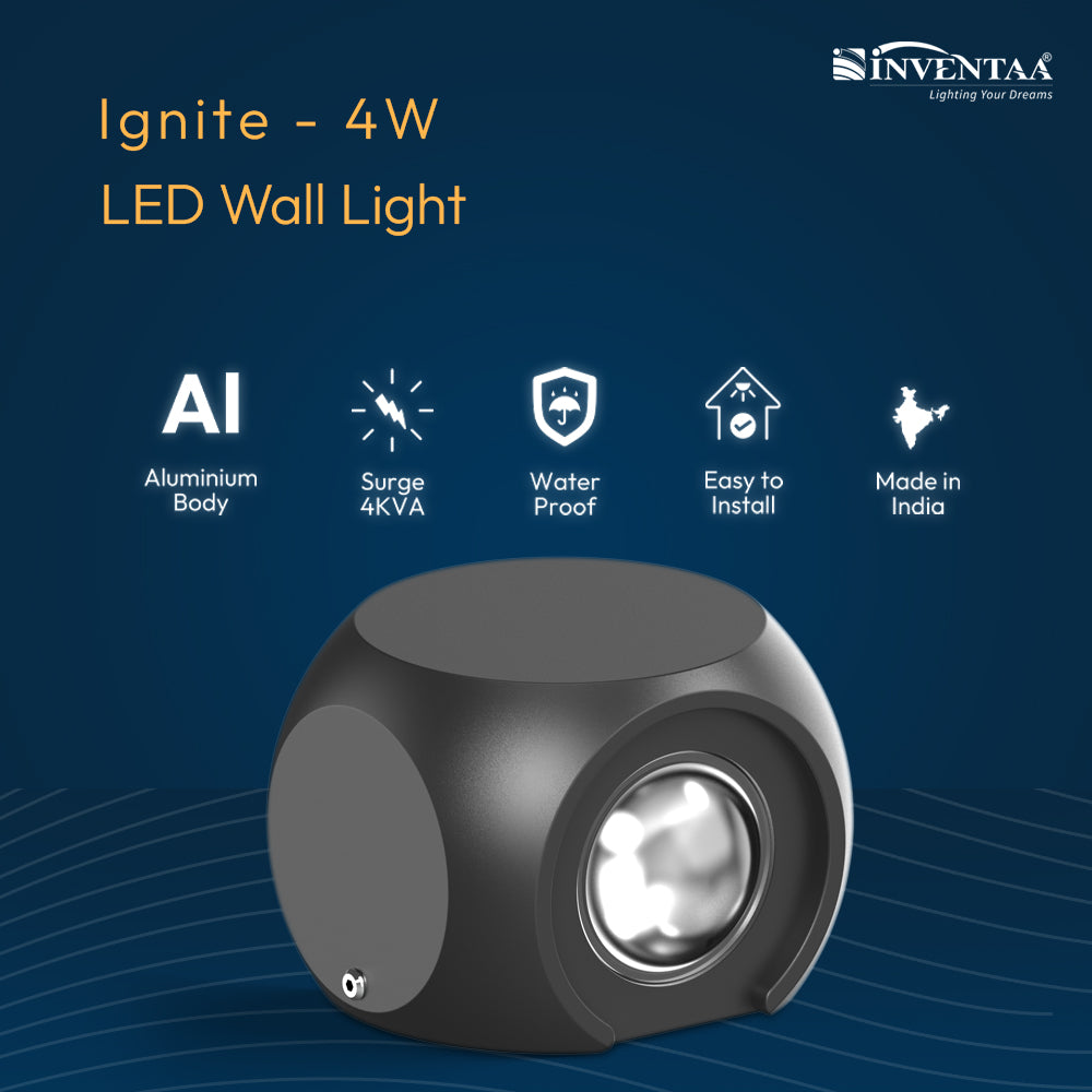 Ignite LED Wall Light for Home Use