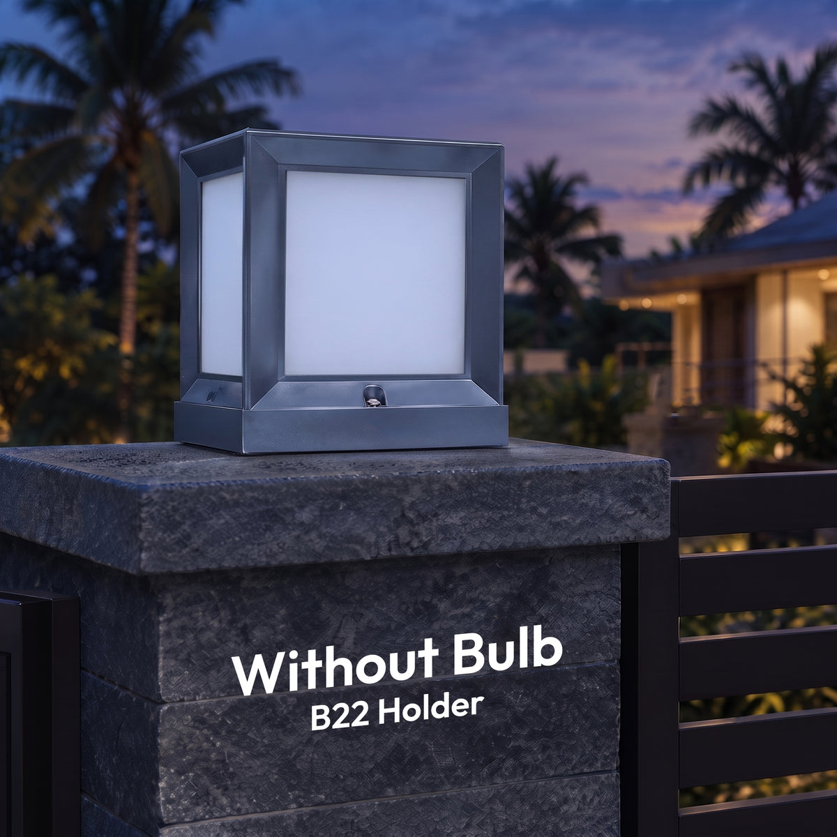 AERIS LED Post Top Garden Light (Without Bulb)
