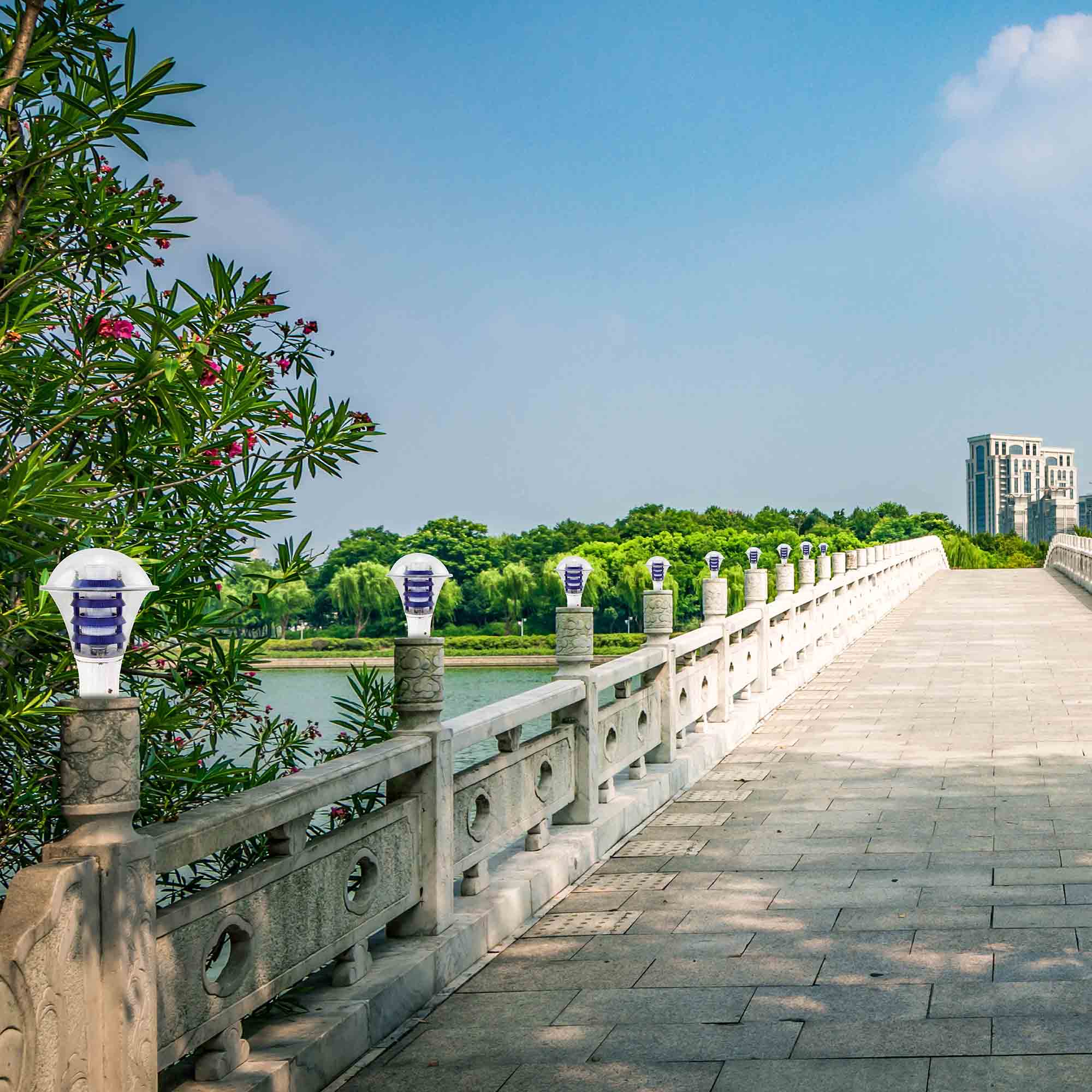 Viva Cute 12W LED Post Top Design - Gate Light