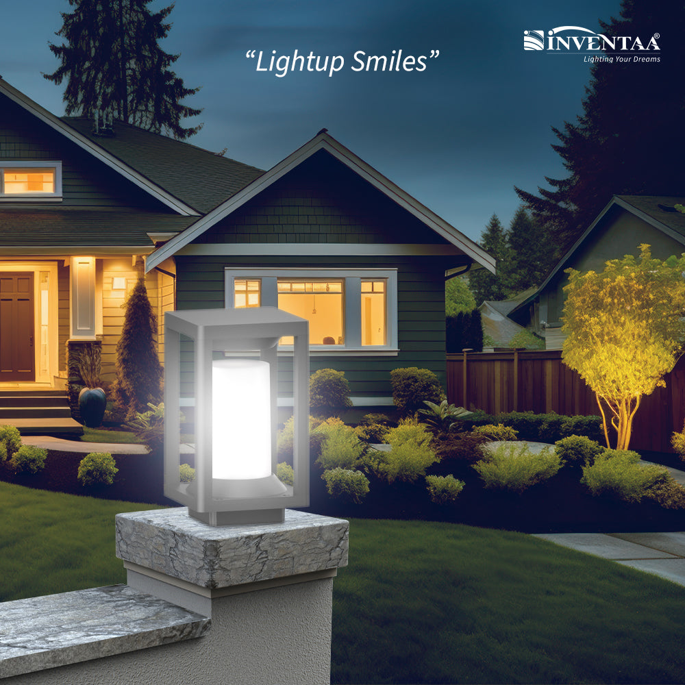 Artoo 24W LED Gate Lights for Gate Pillars with Lights - Outdoor Gate Light