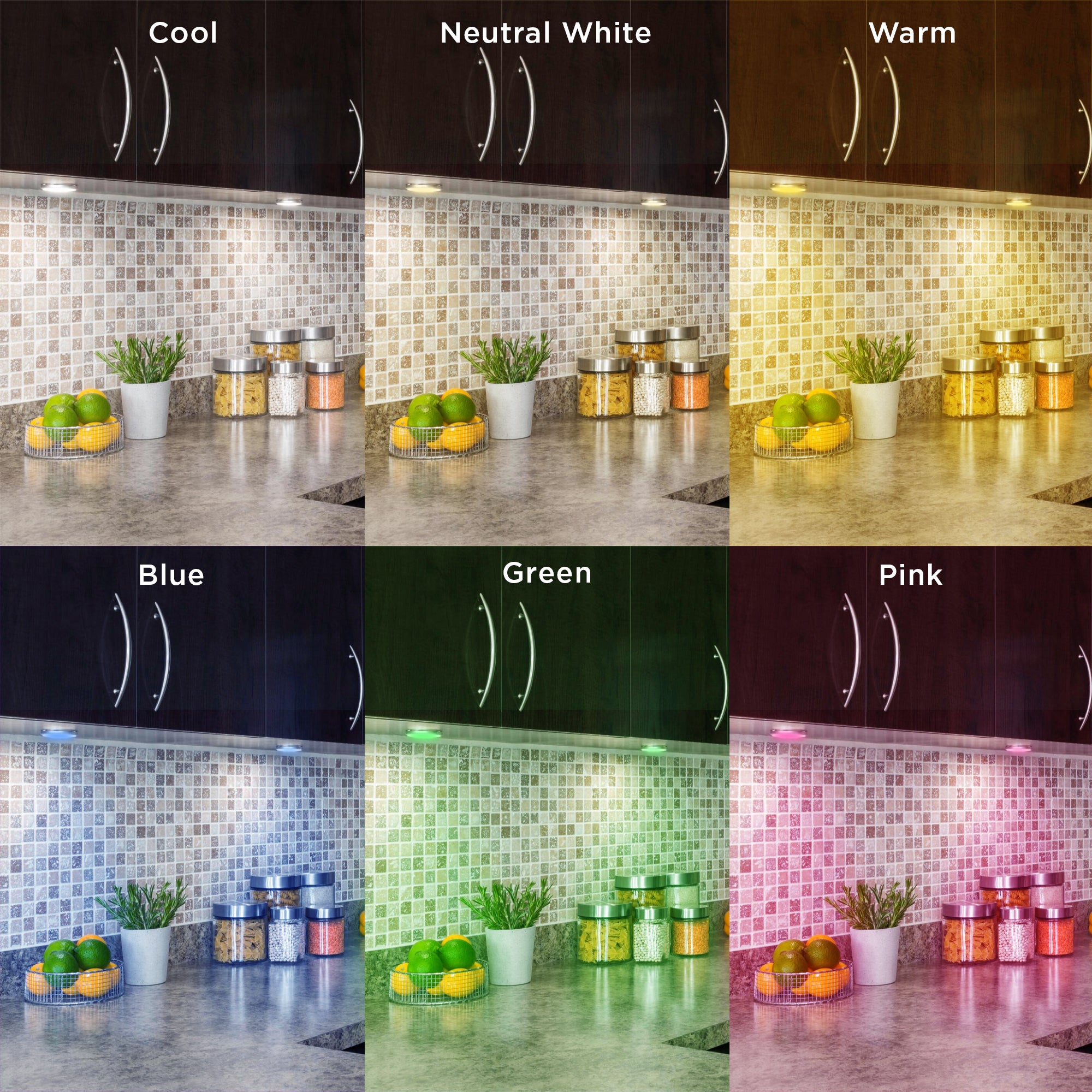 Color Variations Of Lois 6W LED Cabinent Light #watts_6w