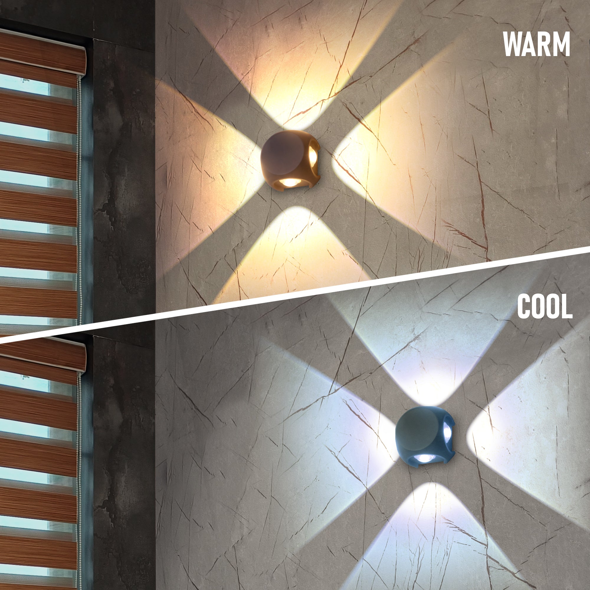 Wall elevation store led lights