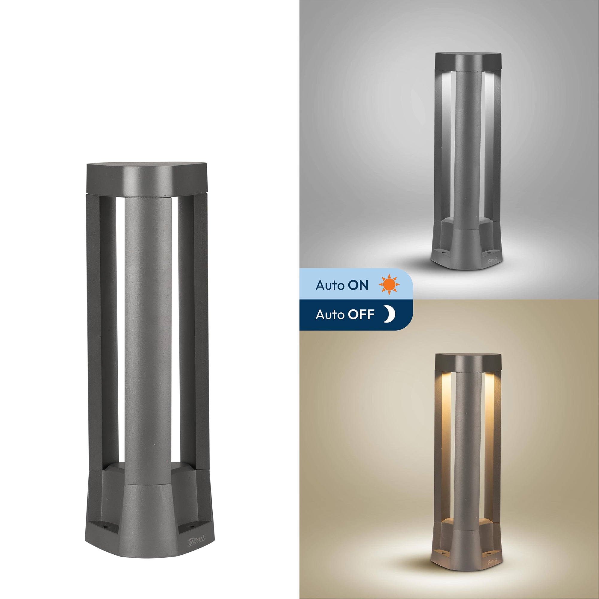 Smart Inspire LED Bollard Light Cool Warm Comparison #watts_15w
