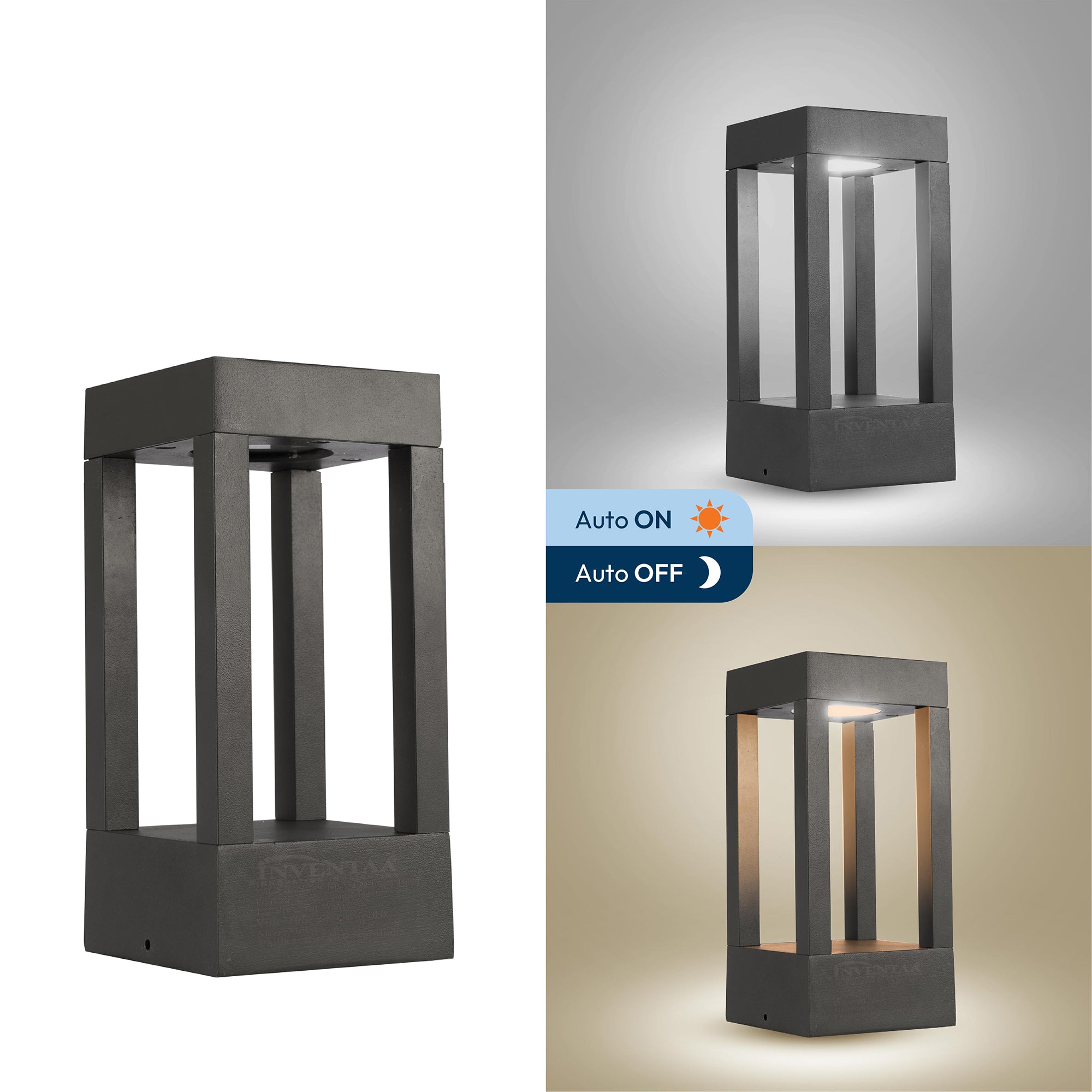 Smart Ritz LED Bollard Light Cool Warm Comparison #size_1 feet