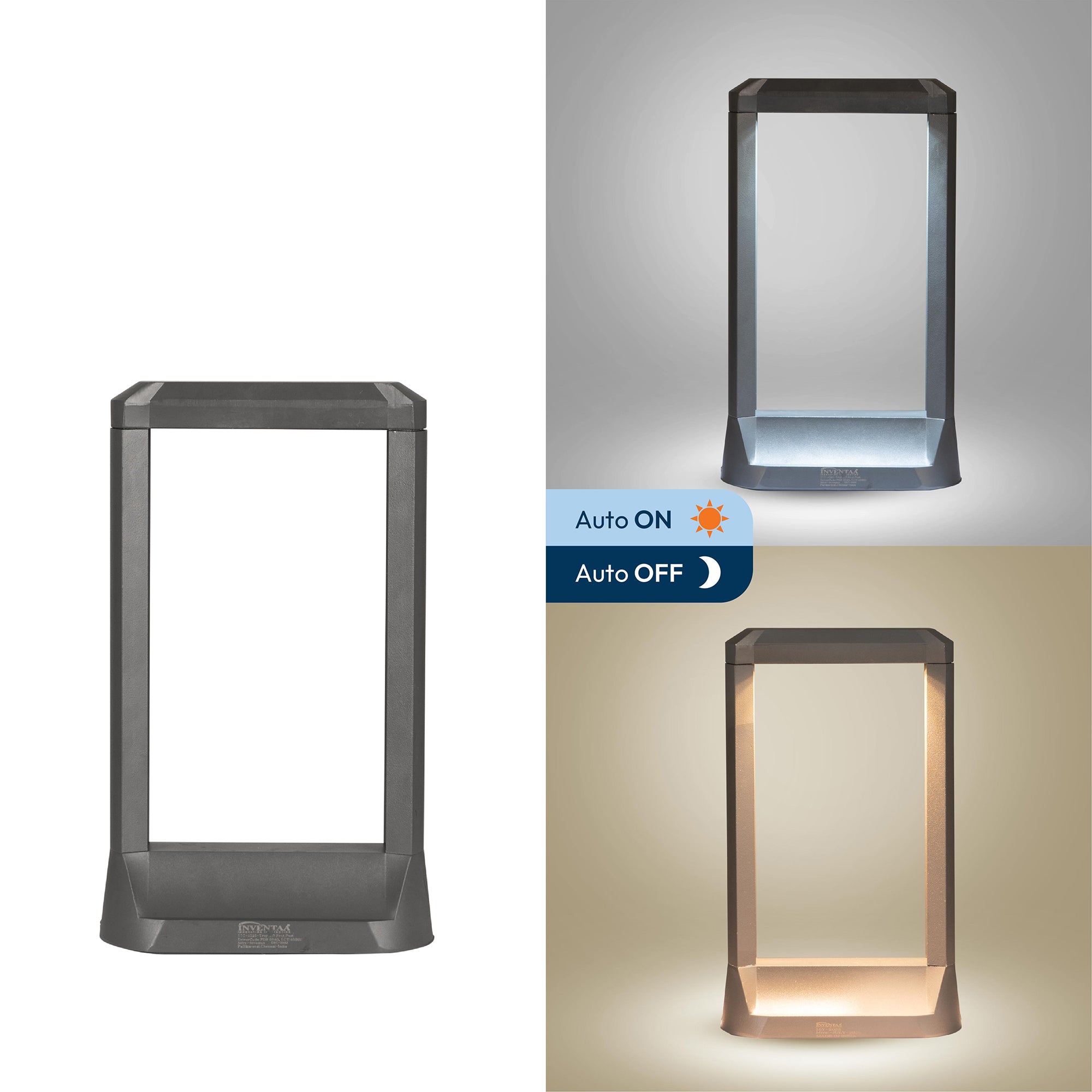 Smart Troy LED Bollard Light Cool Warm Comparison #size_1 feet
