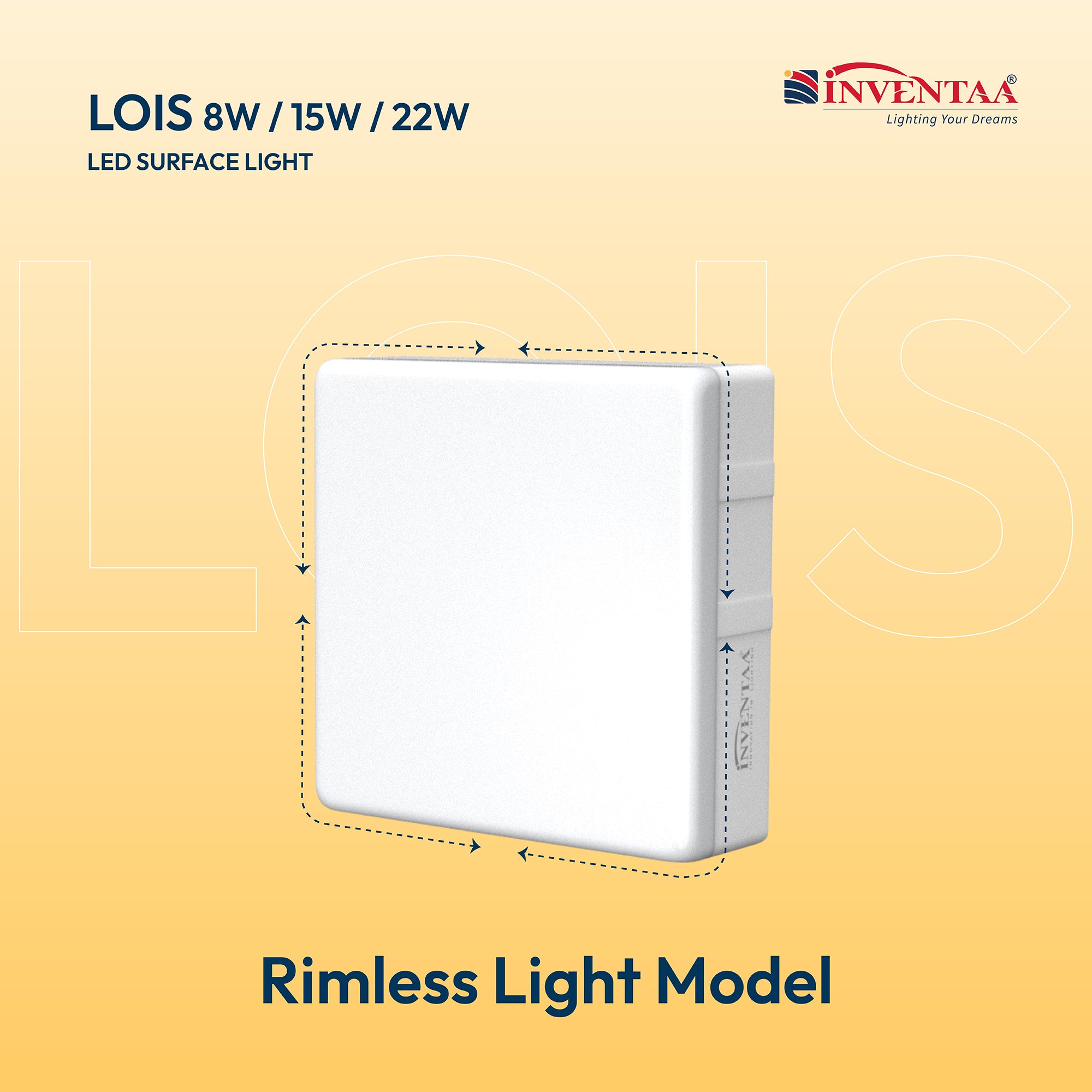 Smart Lois LED Surface Light (Motion Sensor) With 2 Yrs Warranty