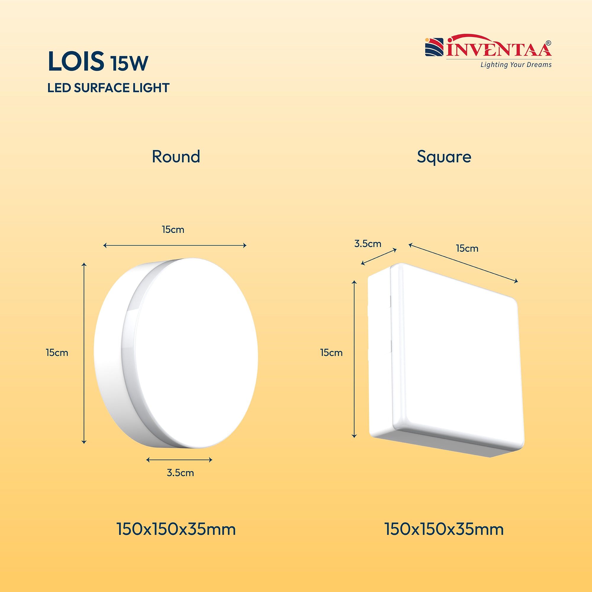 Smart Lois LED Surface Light (Motion Sensor) With 2 Yrs Warranty