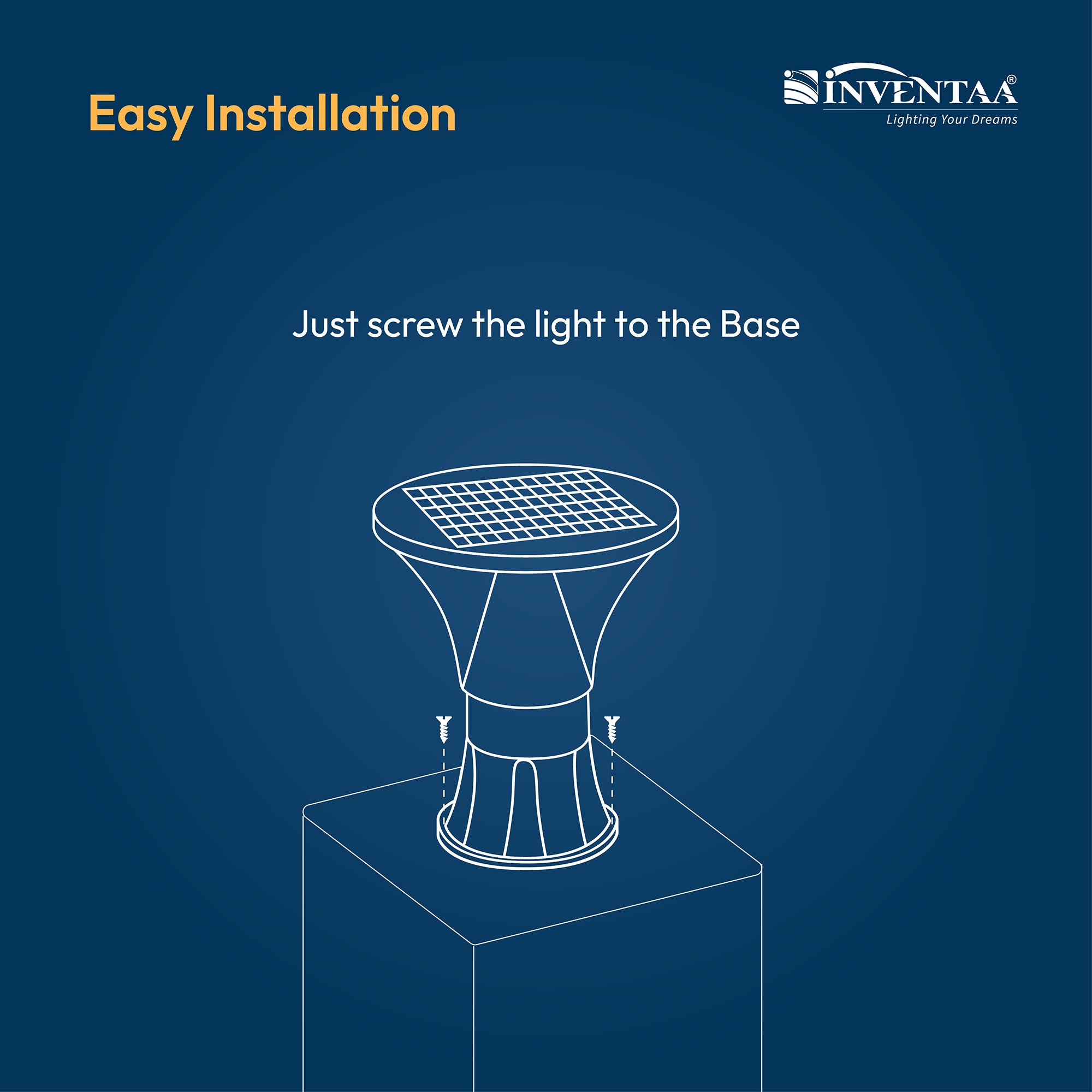 Pluto Solar Gate Light - Premium LED Solar Gate Lamps for Outdoor Pillars