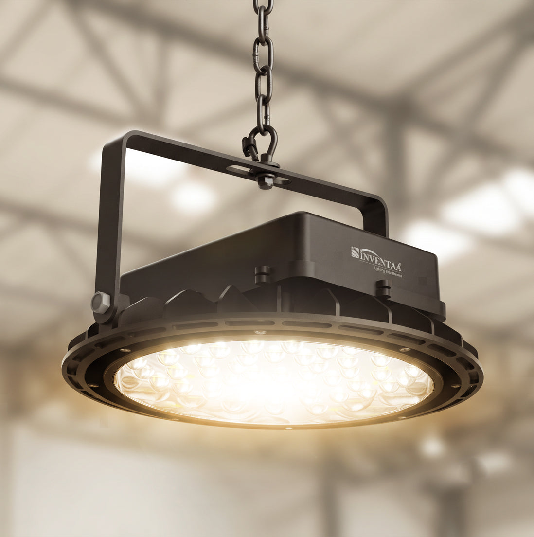INVENTAA Eden - UFO High Bay LED Light High Bay LED Lights for Warehouses, Factories & Workshops