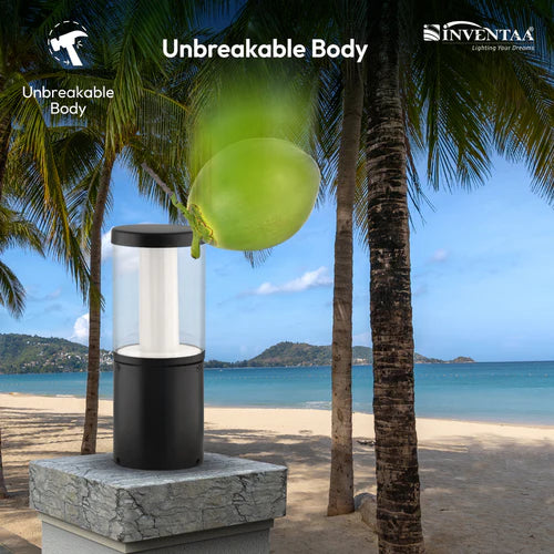 Electra 18W Outdoor Gate Light - Modern LED Front Gate Lamp