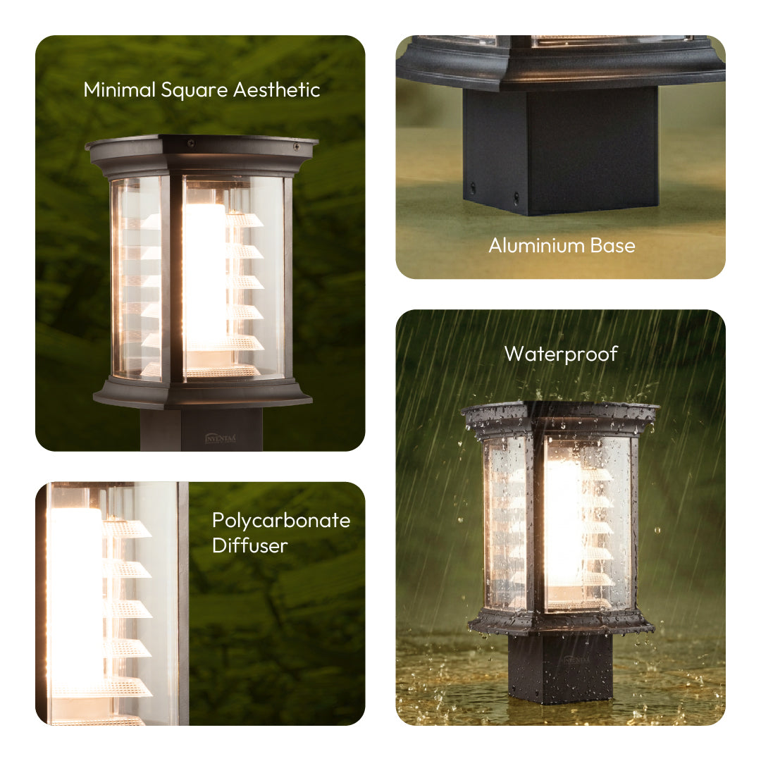 Athena 3 in 1 Gate Post Lights -  Frontgate Lighting