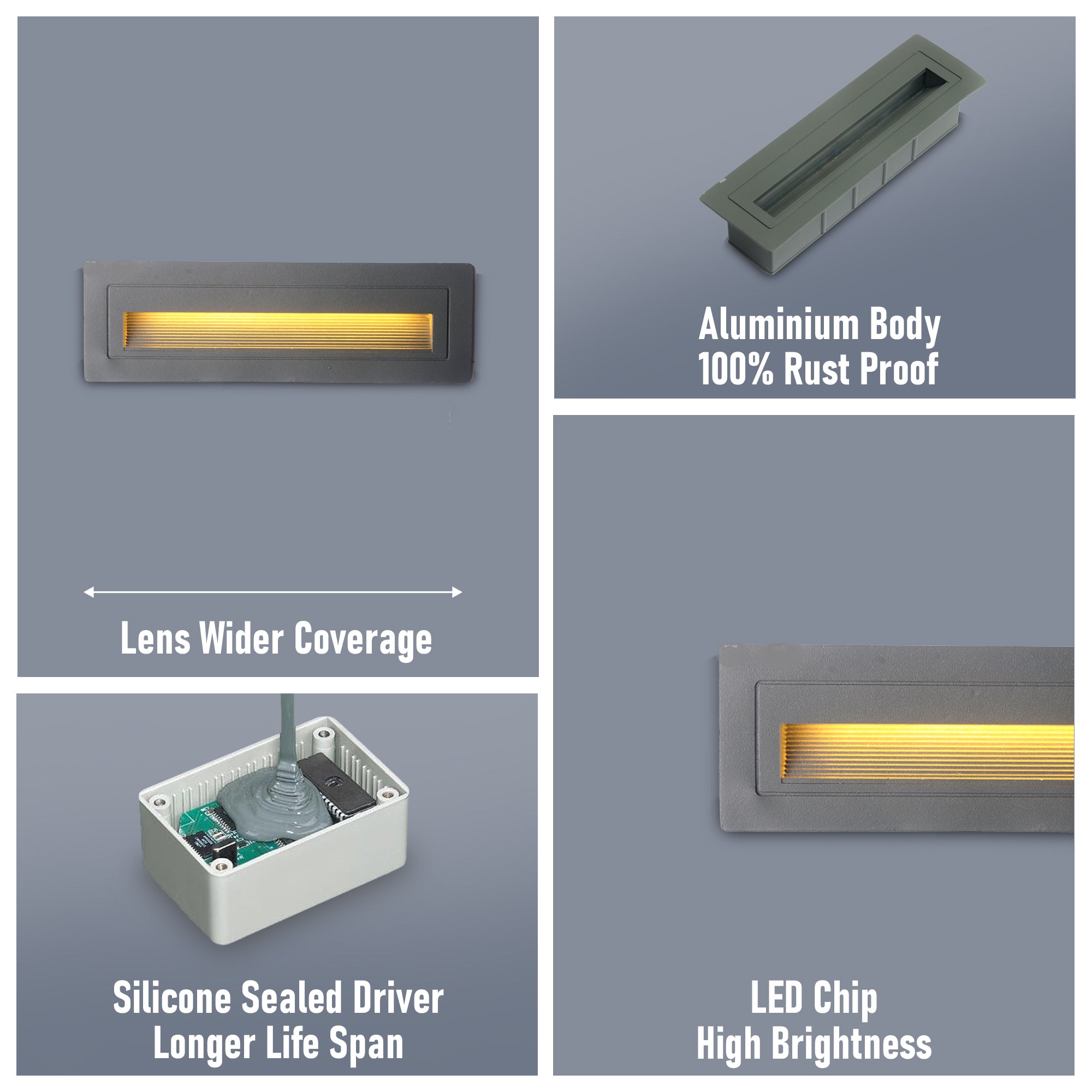 Presta LED Step Pathway Outdoor Light