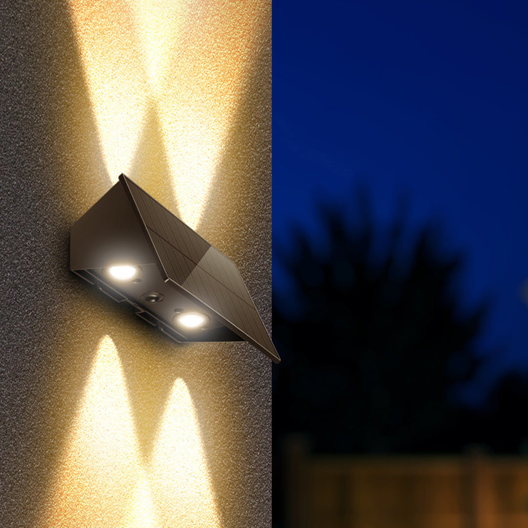 Figo Solar Wall Light ? LED Solar Light on Wall