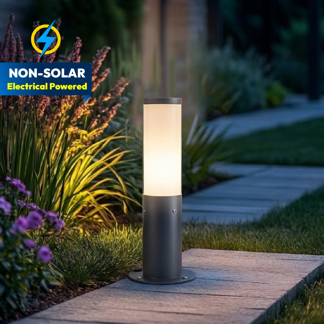 Reva LED Garden Bollard Outdoor Light ? Waterproof Aluminium Bollard Lights