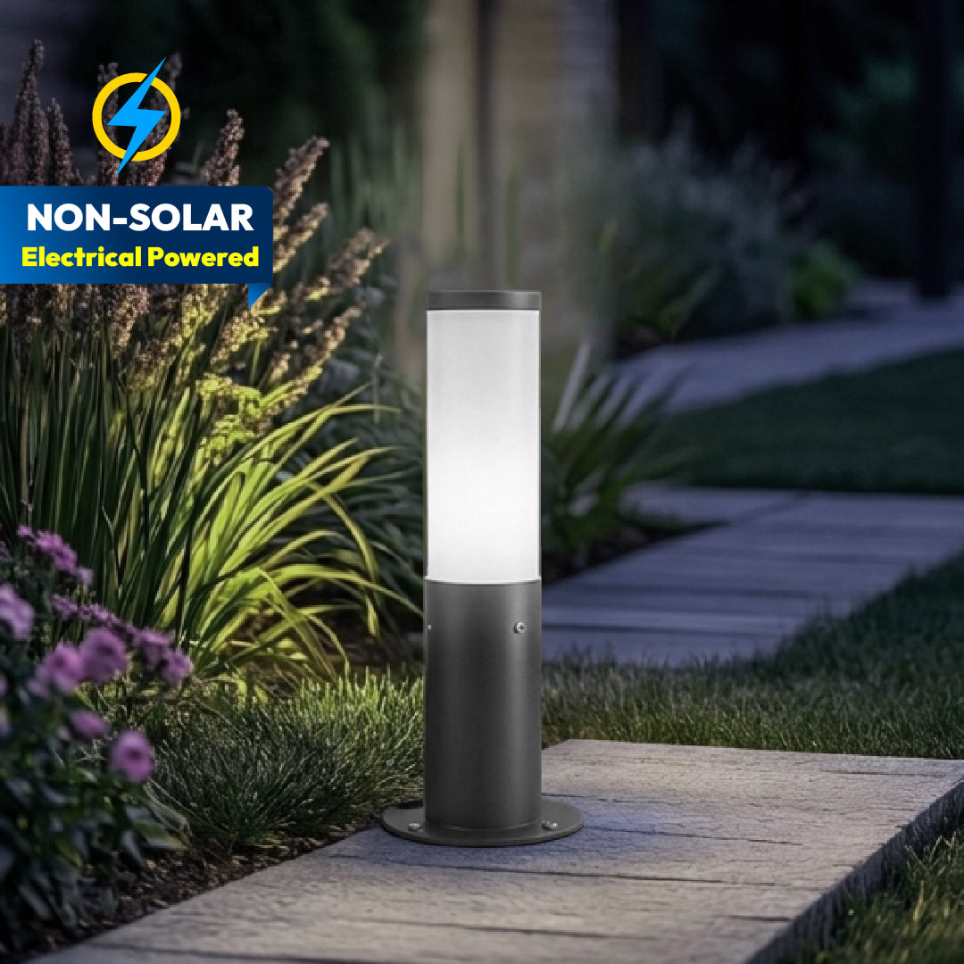 Reva LED Garden Bollard Outdoor Light ? Waterproof Aluminium Bollard Lights