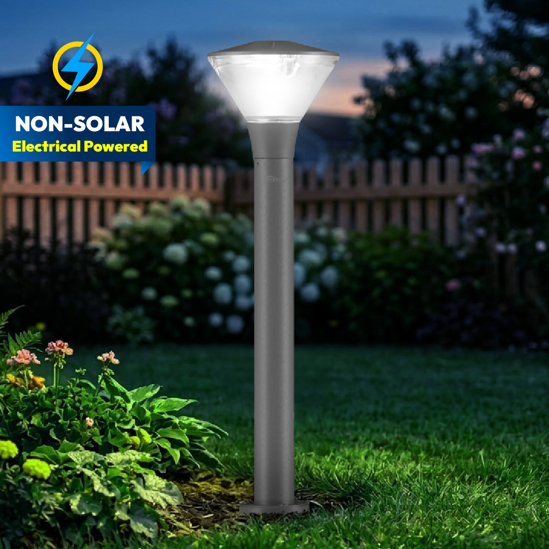 Yash 3 in 1  LED Bollard Light - INVENTAA Garden Lights