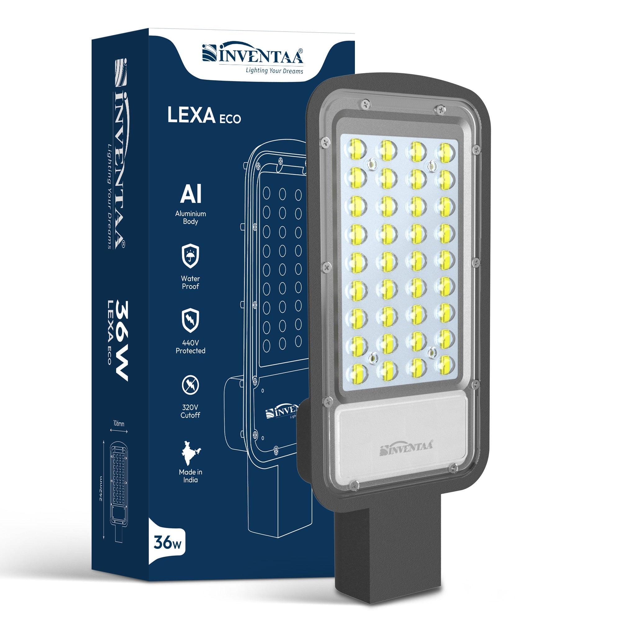 Buy Lexa Eco LED Street Light For Outdoor Pathway Or Walkway