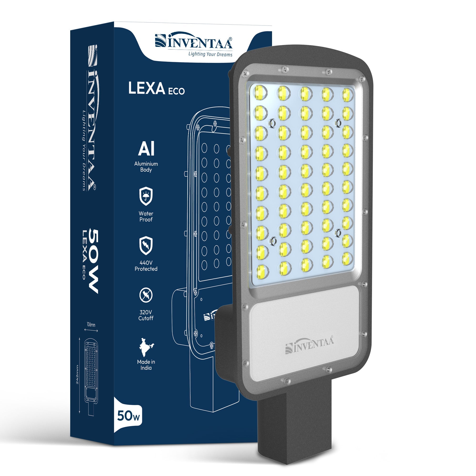 Buy Lexa Eco LED Street Light For Outdoor Pathway Or Walkway