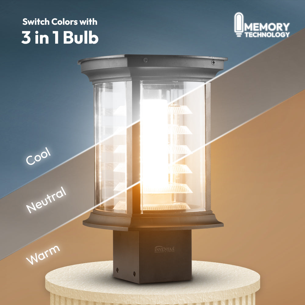 Athena 3 in 1 Gate Post Lights -  Frontgate Lighting