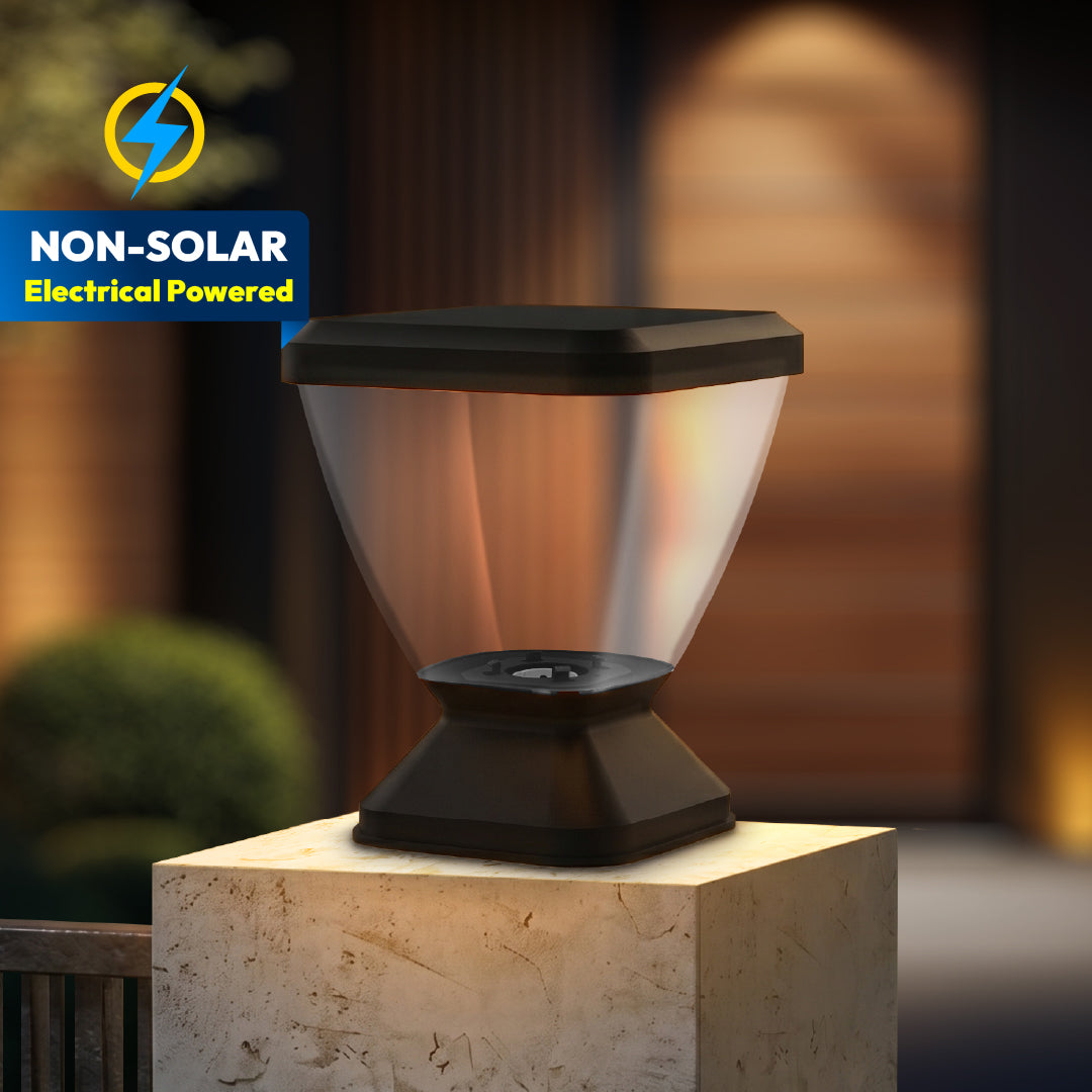 Zenia ECO Main Gate Light LED Gate Light Outdoor for Boundary Walls (Without Bulb)