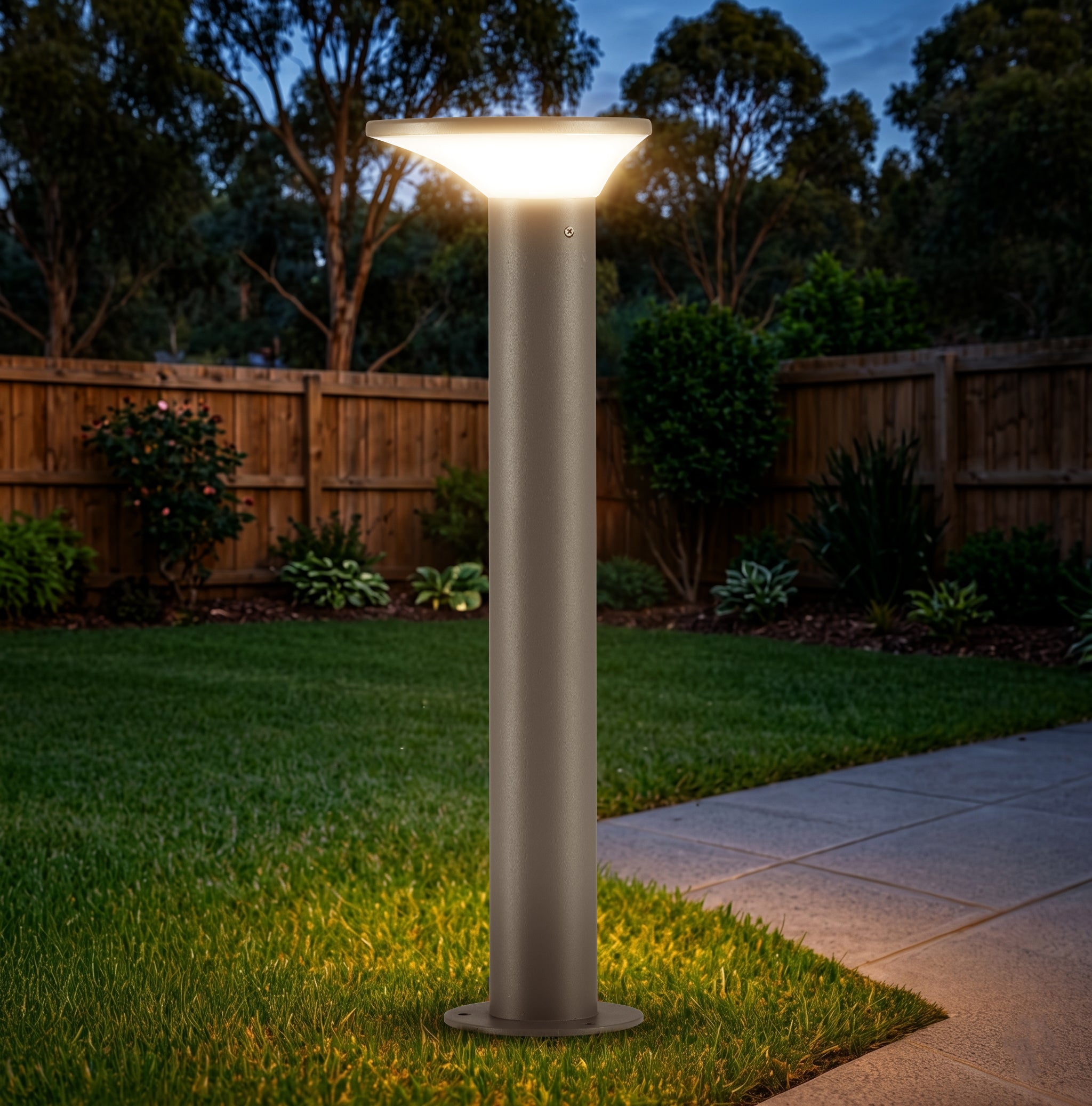 Romy 12W LED Lawn Bollard Outdoor Light