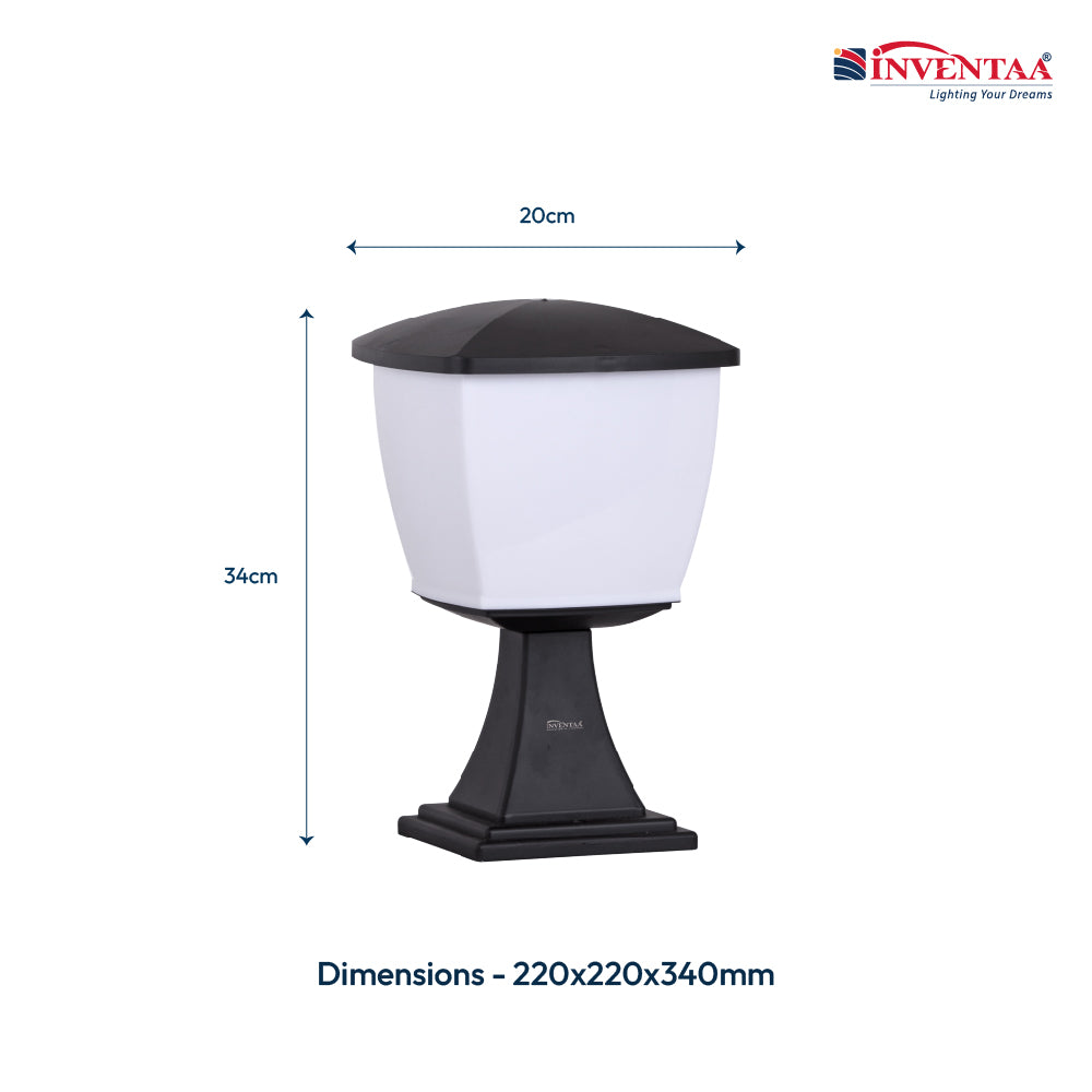 Glasis 18W Outside Gate Lights - LED Gate Lamps for Entrance